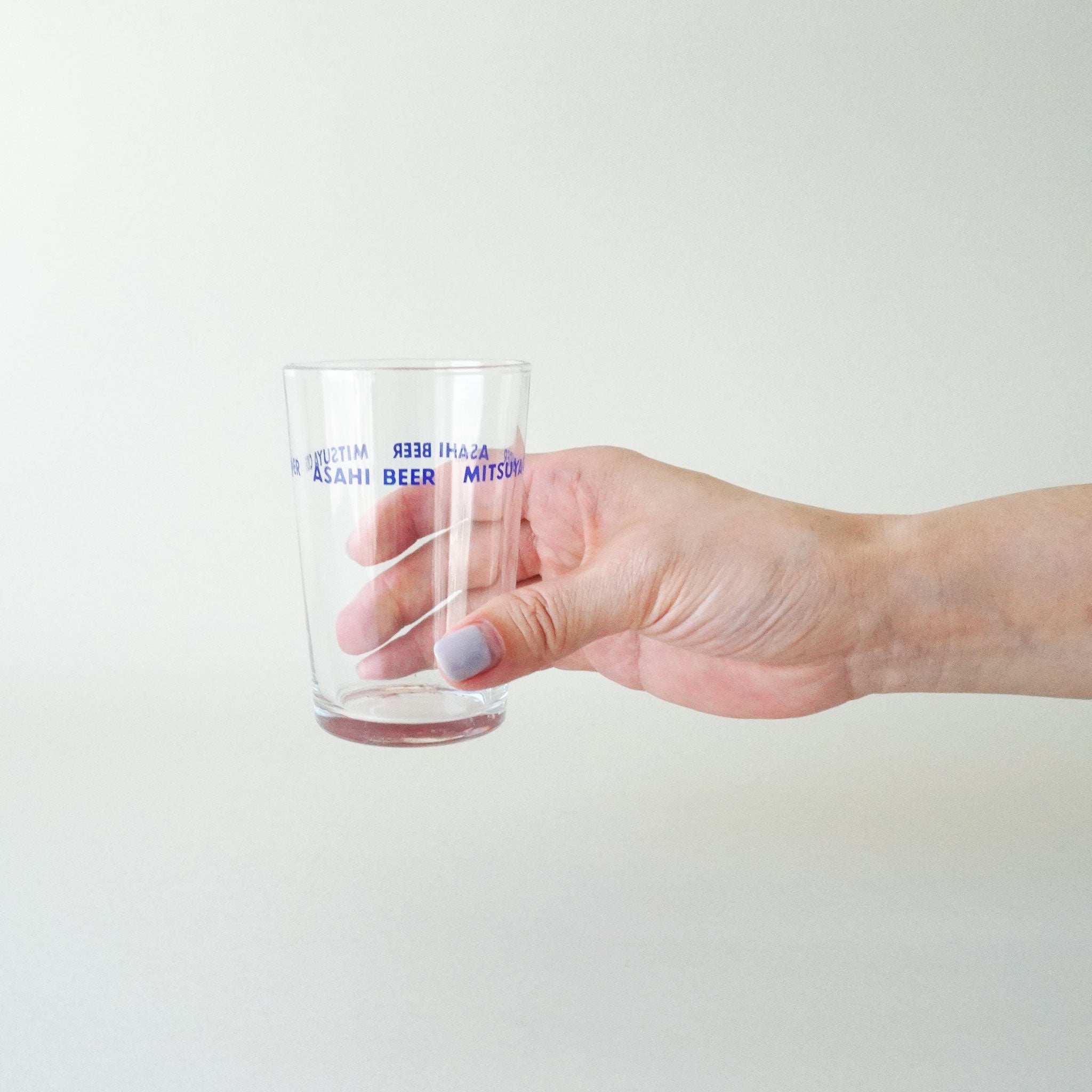 GLASS - ASAHI BEER・MITSUYA CIDER / BLUE