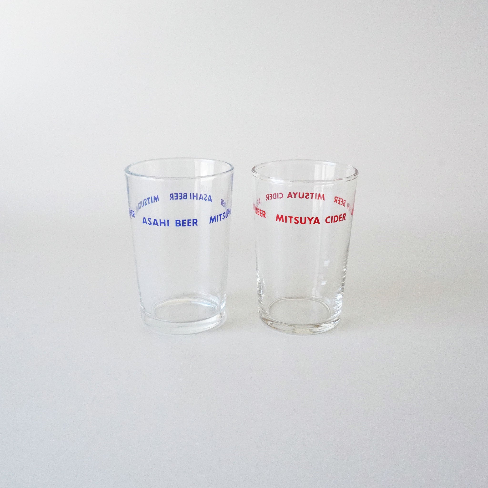 GLASS - ASAHI BEER・MITSUYA CIDER / BLUE
