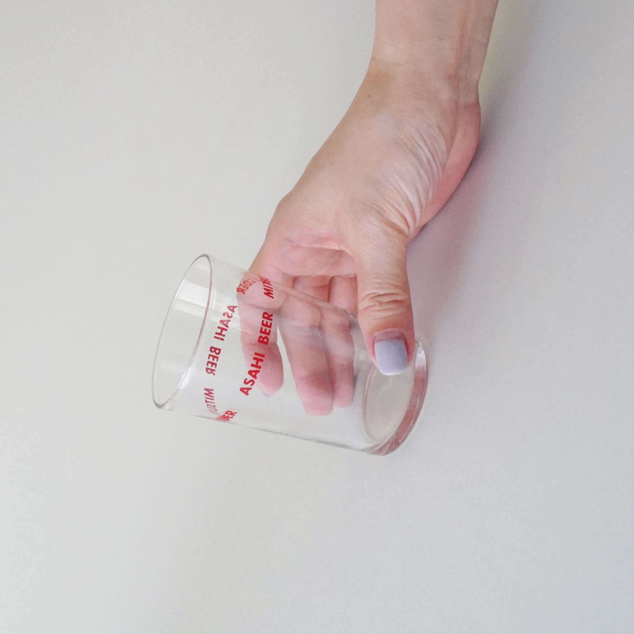 GLASS - ASAHI BEER・MITSUYA CIDER / RED