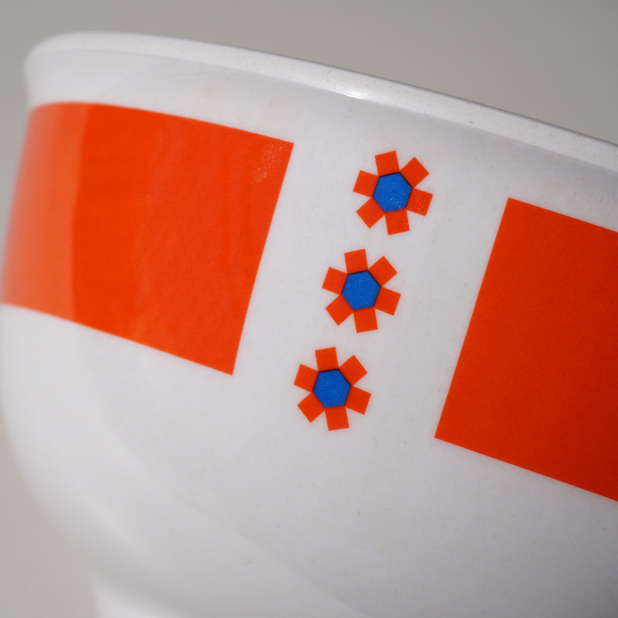 MARINA:Bowl / Orange Flower (φ16.5cm)