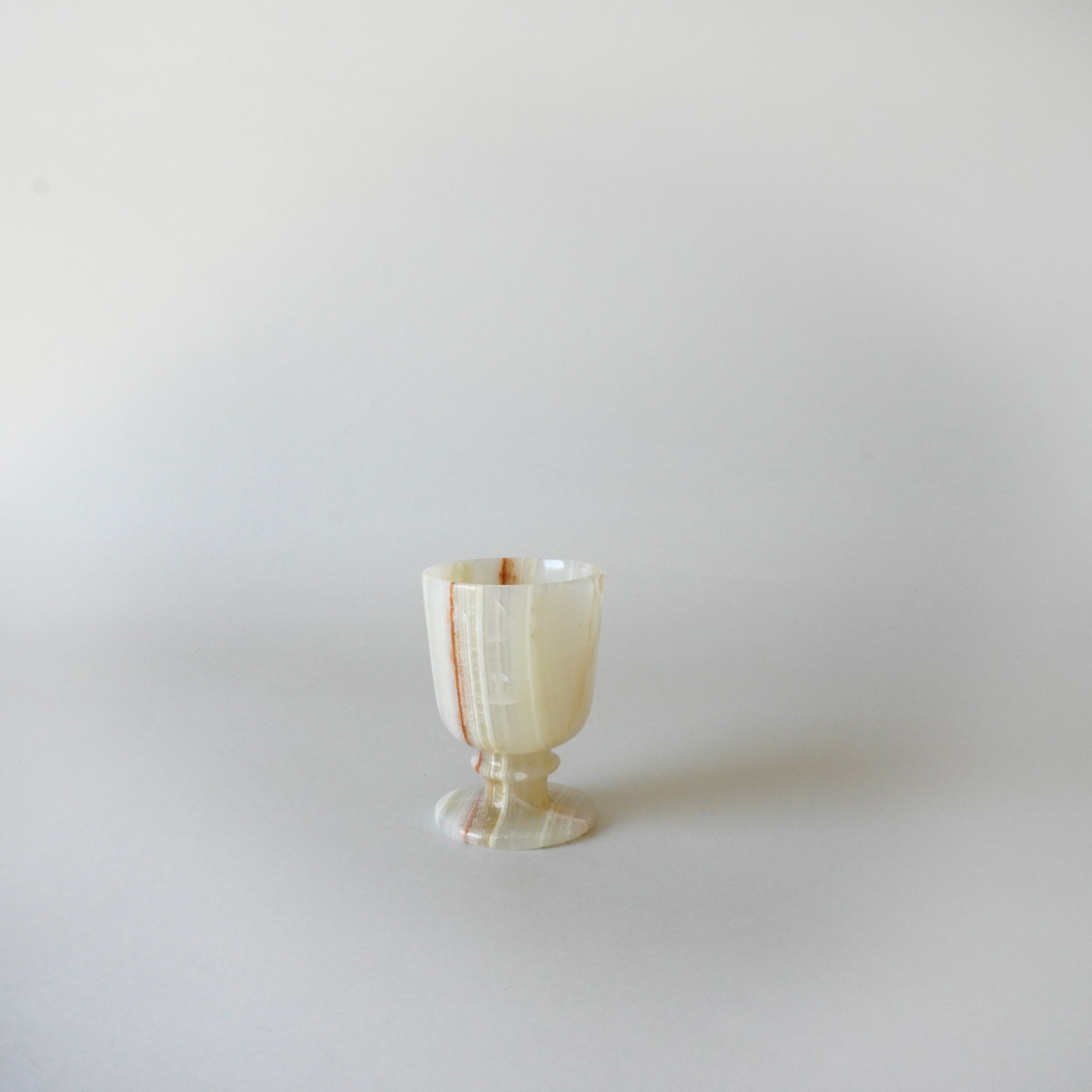 GOBLET - STONE MINI GOBLET / BROWN