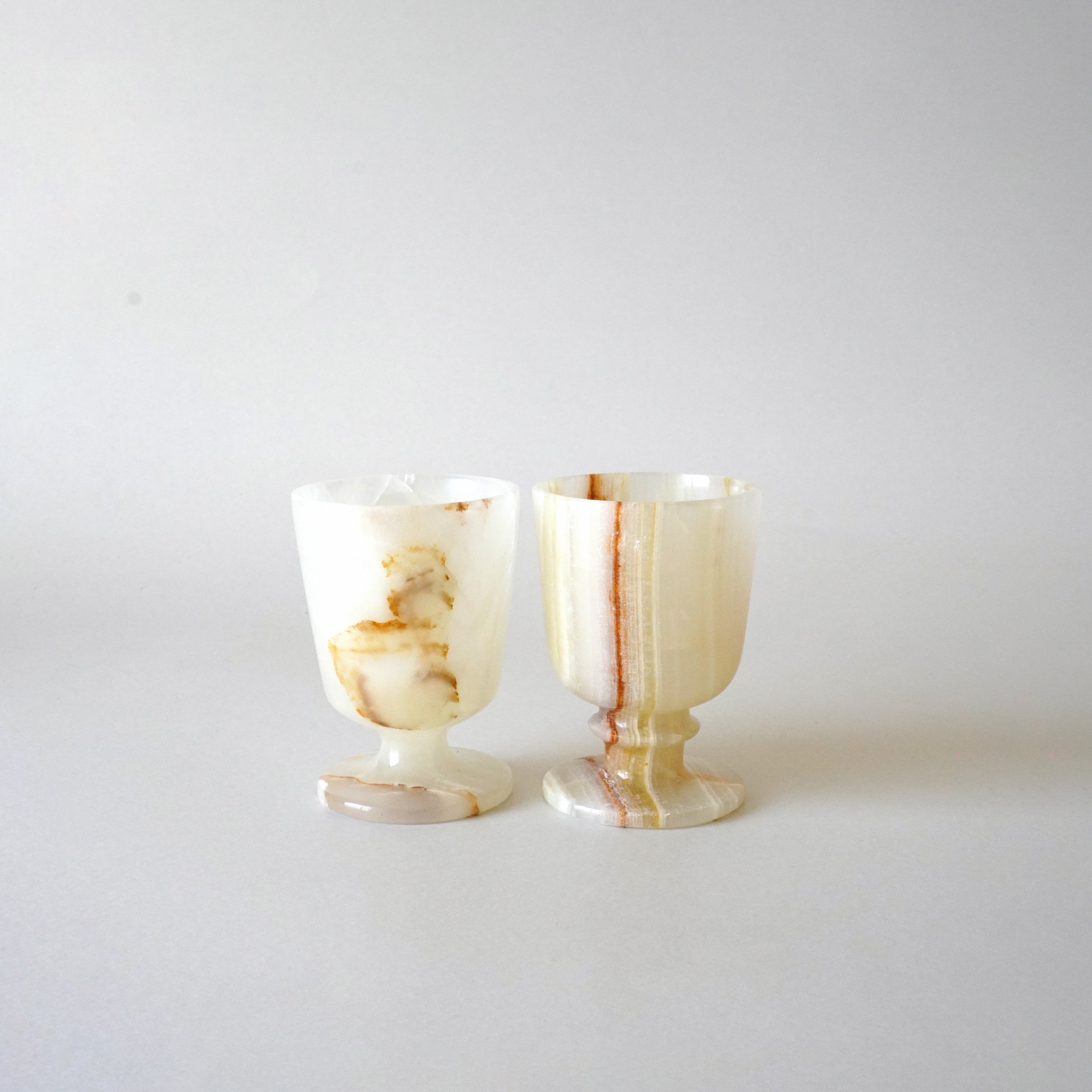 GOBLET - STONE MINI GOBLET / BROWN