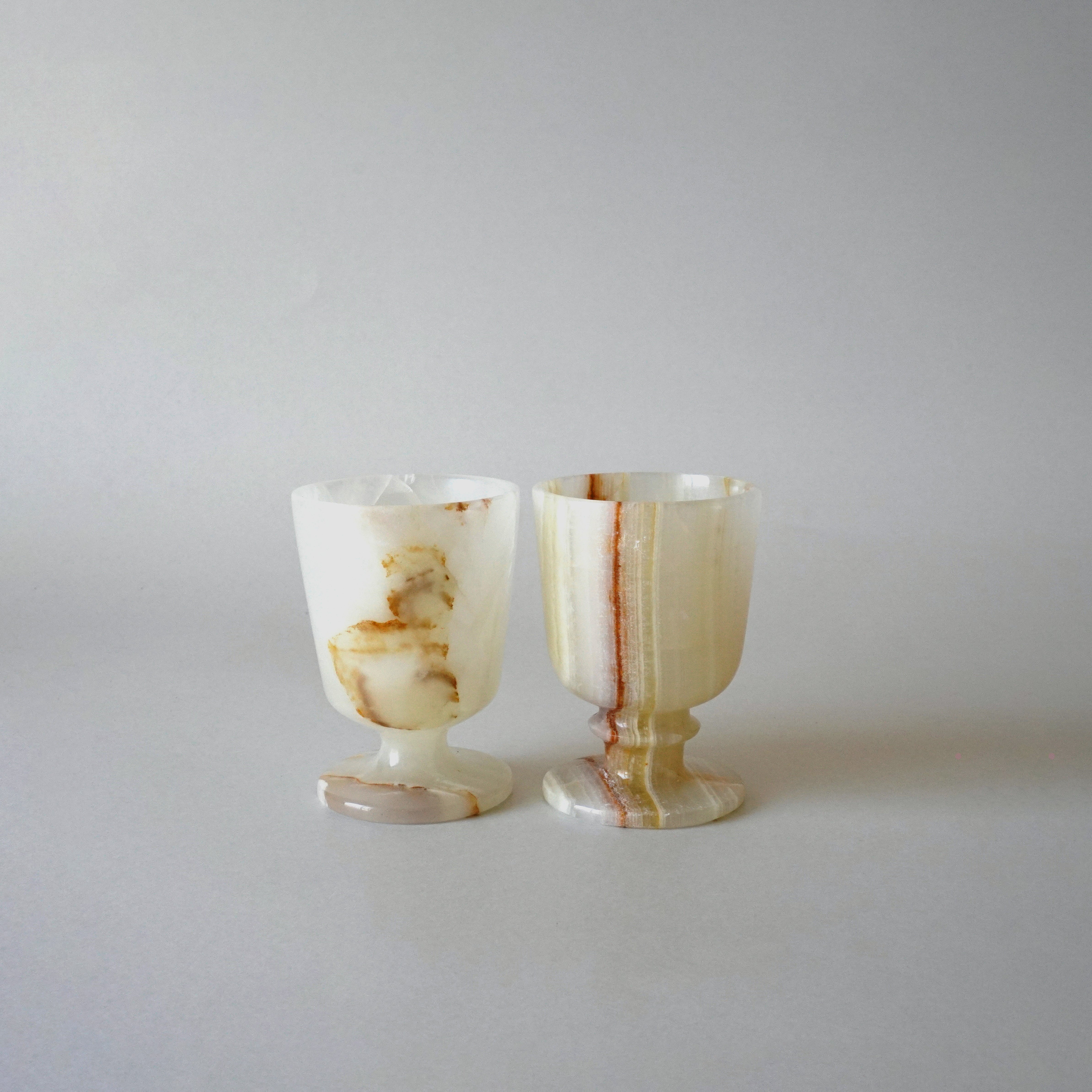 GOBLET - STONE MINI GOBLET / BROWN