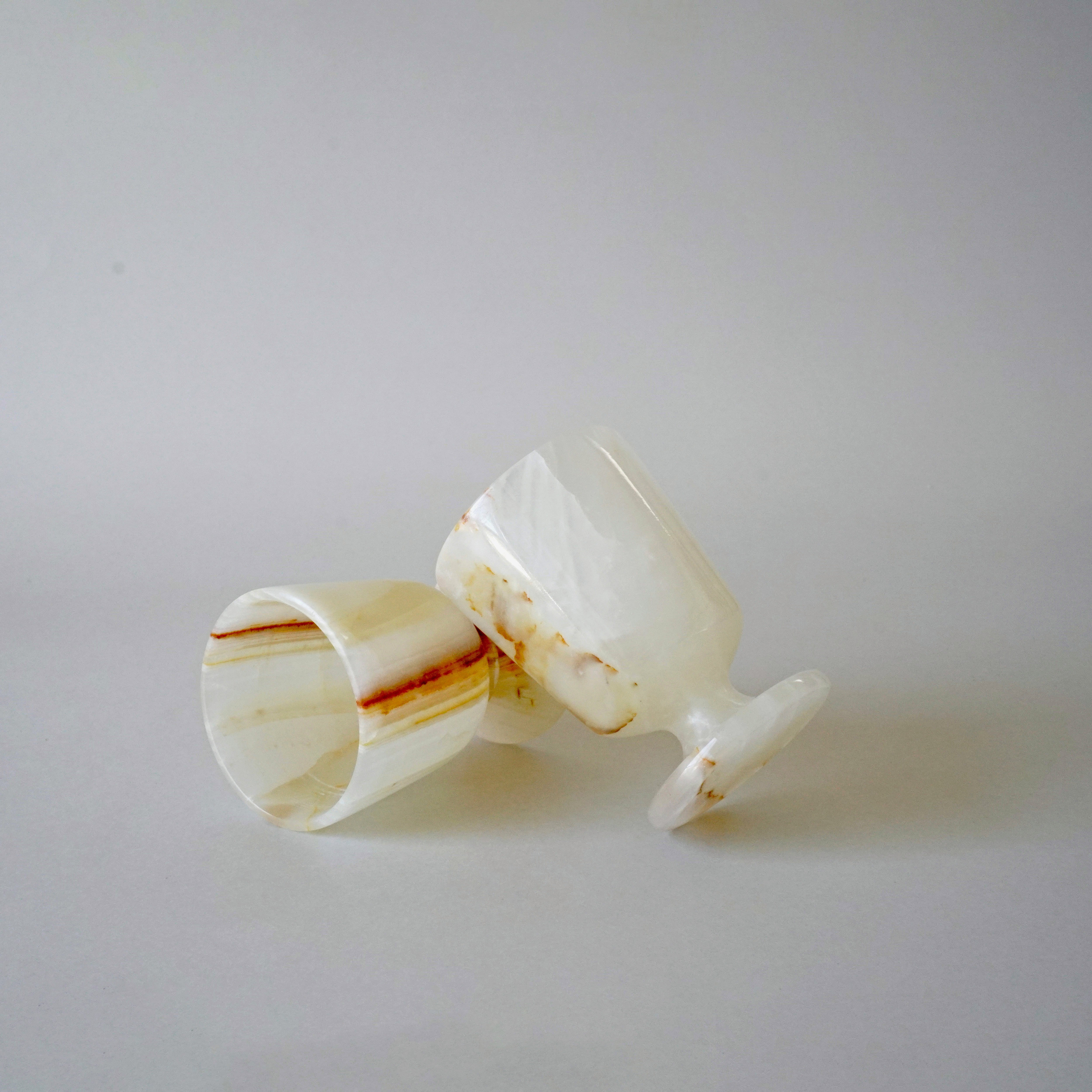 GOBLET - STONE MINI GOBLET / IVORY