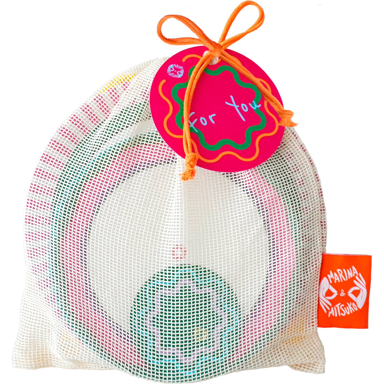 MESH BAG GIFT SET:MITSUKO 2+2