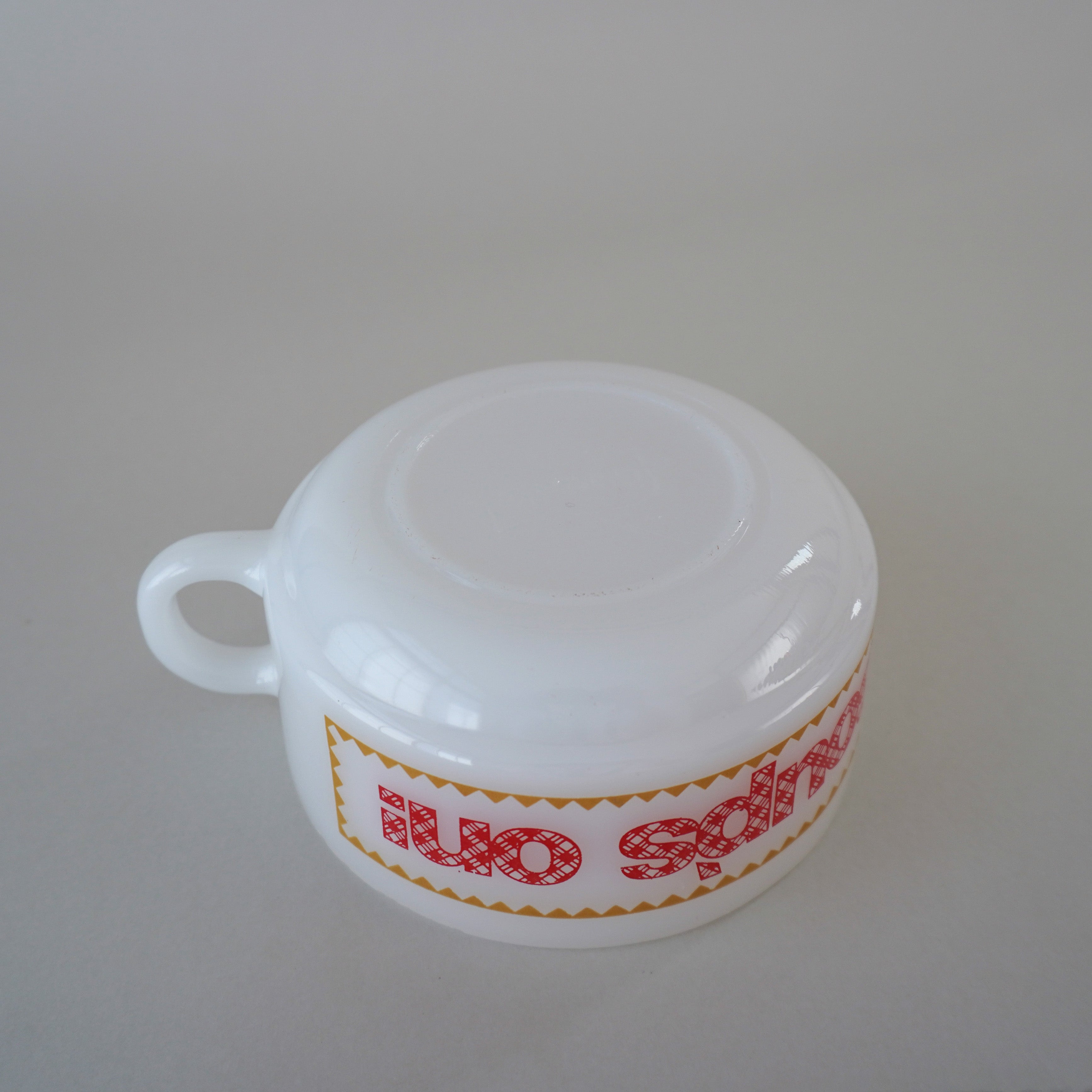 CUP - GLASS CUP / SOUP'S ON!