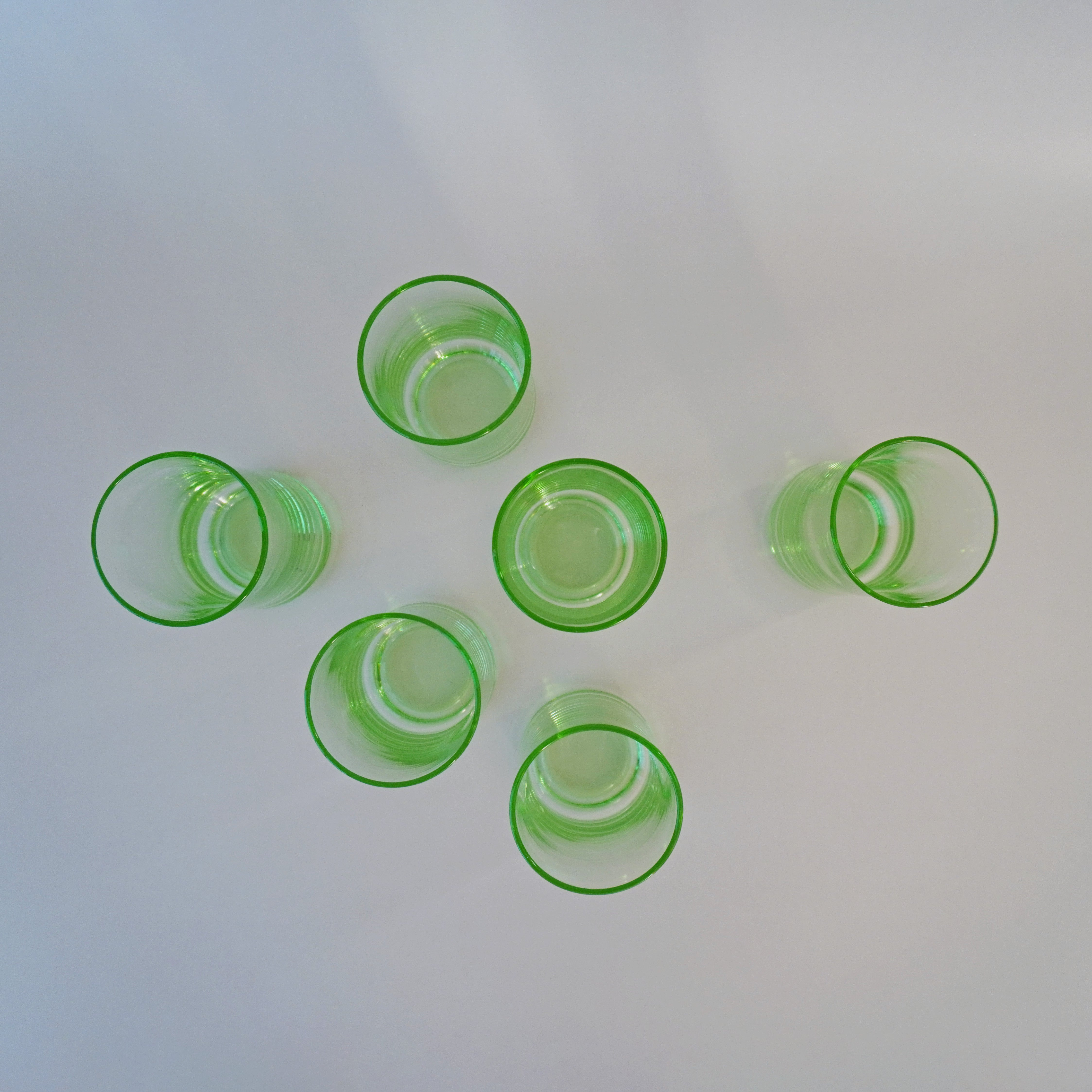 GLASS - GLASS TUMBLER / NEON GREEN