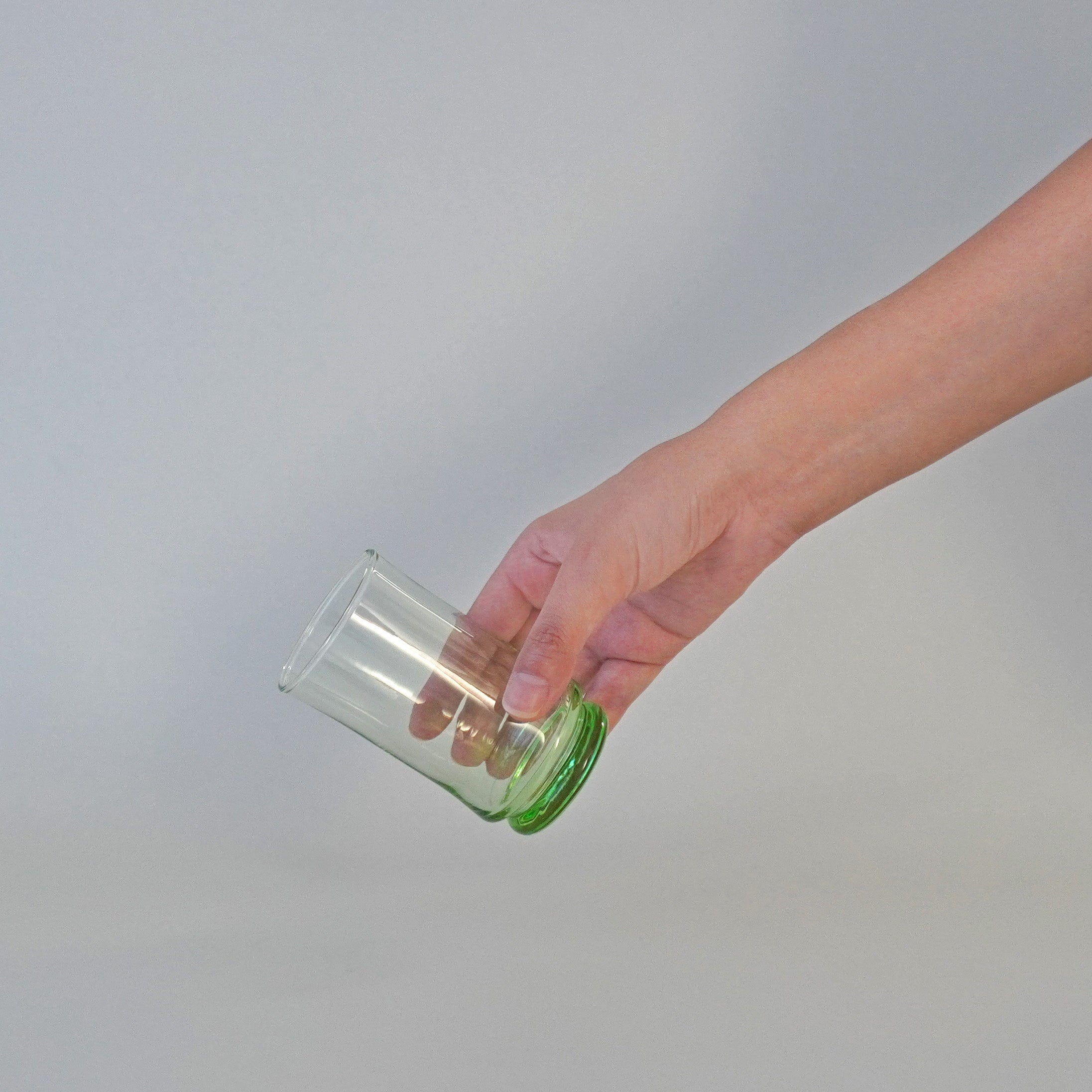 GLASS - GLASS TUMBLER / NEON GREEN