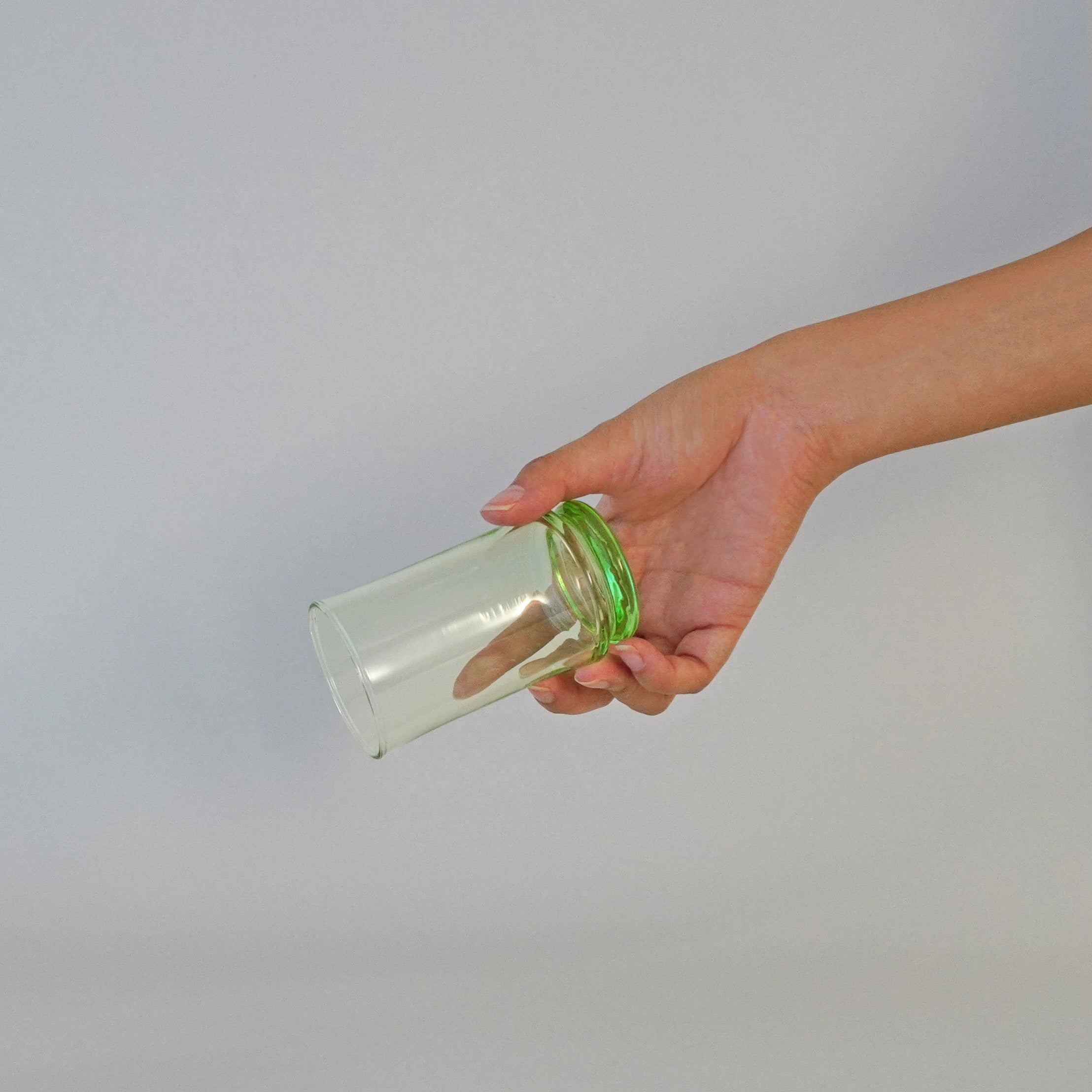 GLASS - GLASS TUMBLER / NEON GREEN