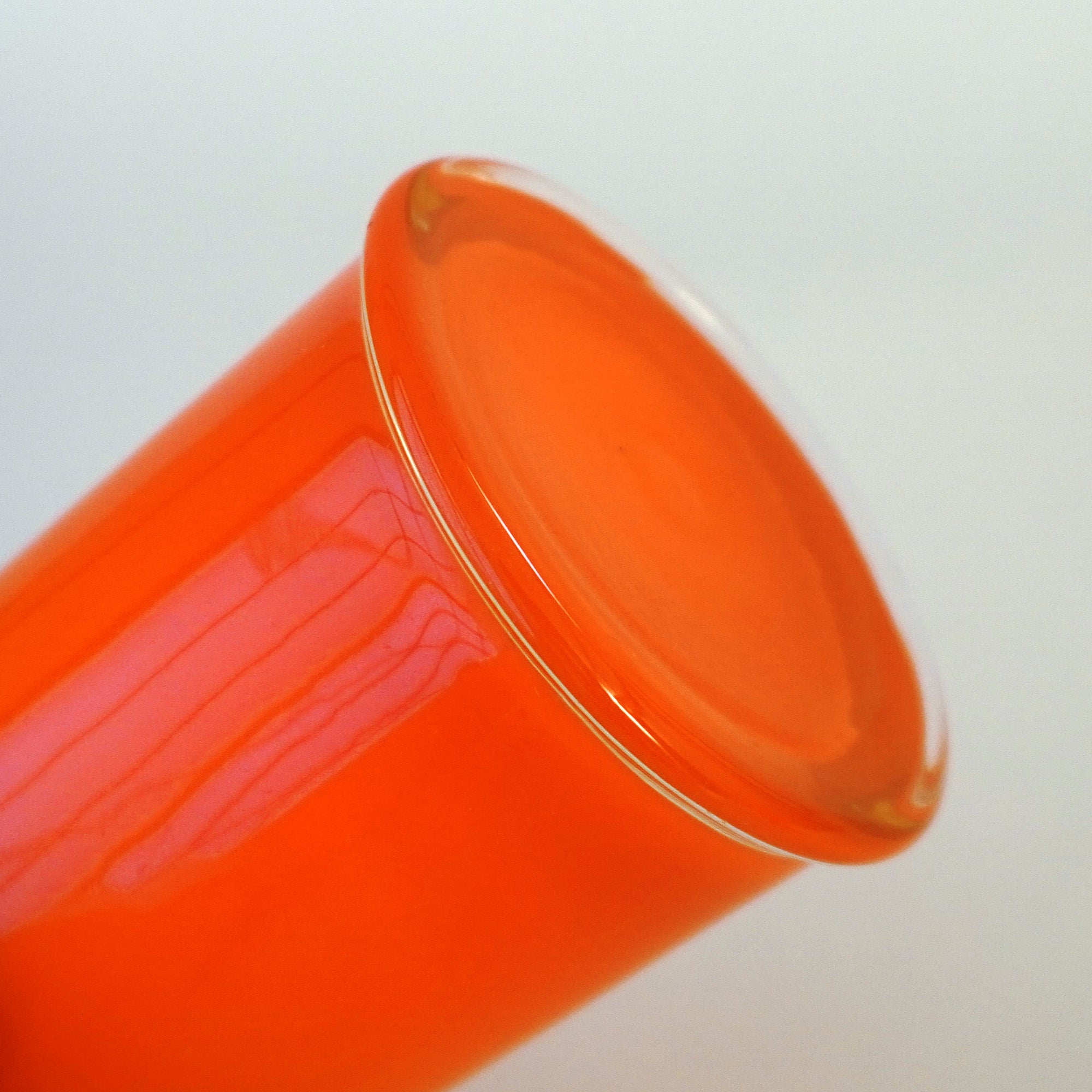 GLASS - GLASS CUP / MILK ORANGE