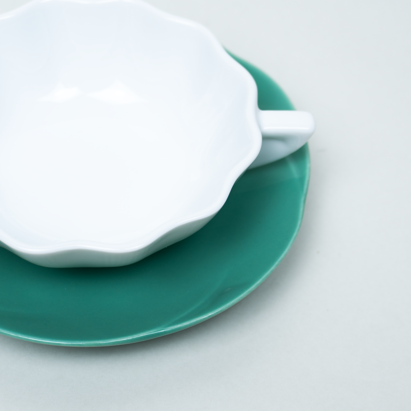 CUP&SAUCER - LOTUS CUP & SAUCER