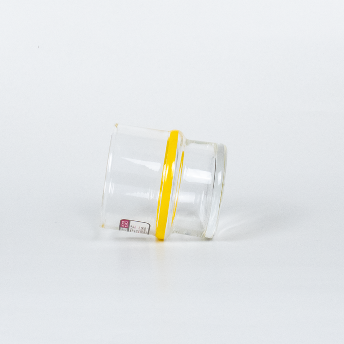 GLASS - YELLOW LINE SHORT GLASS