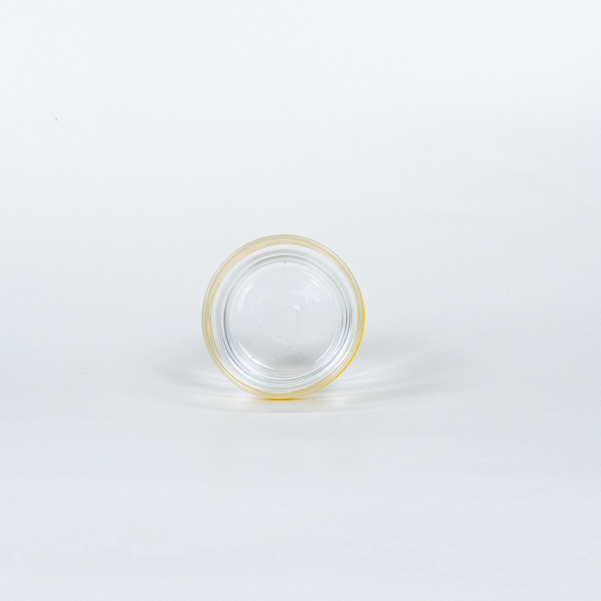 GLASS - YELLOW LINE SHORT GLASS