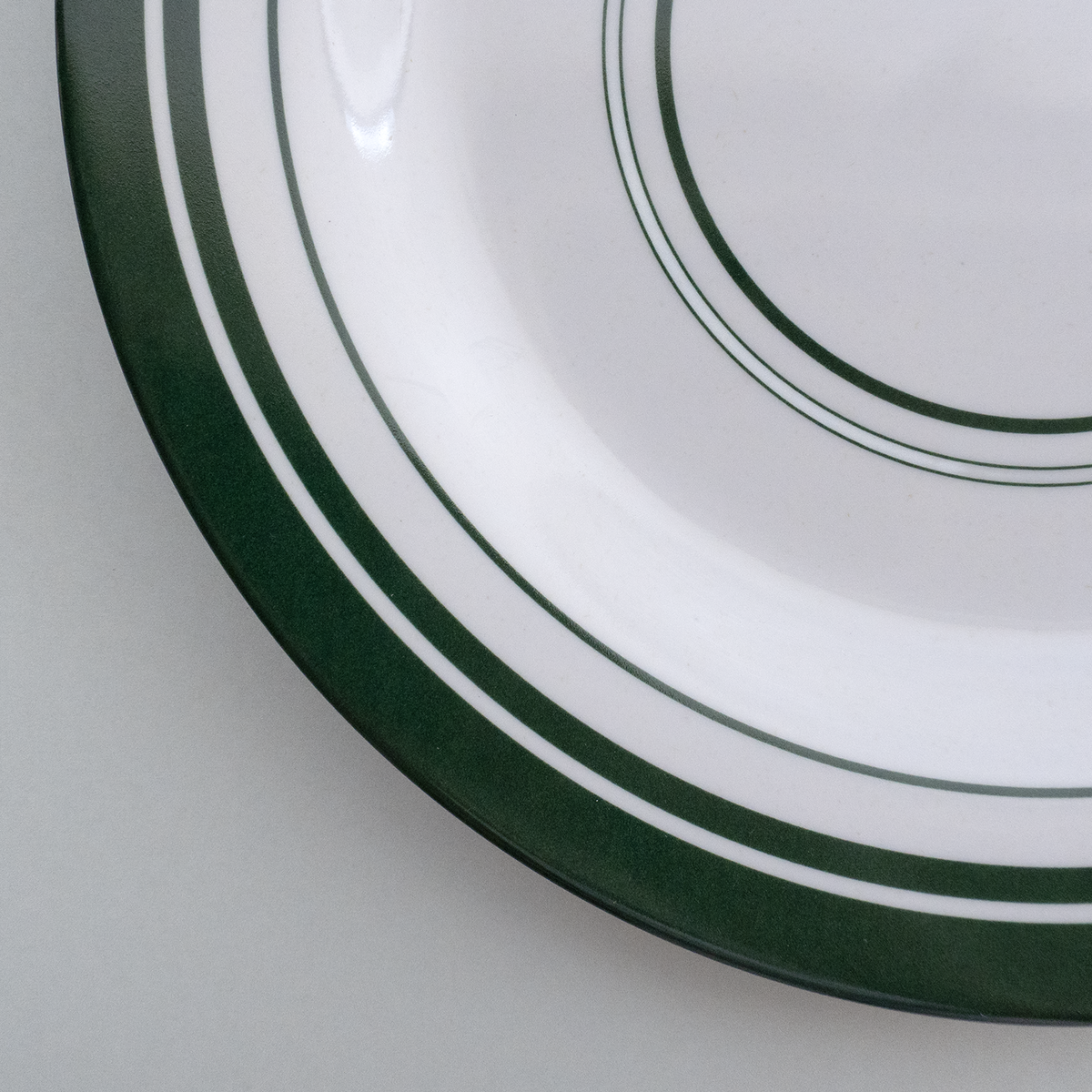 MARINA:Dinner Plate / LK Green Lines (φ22.5cm)