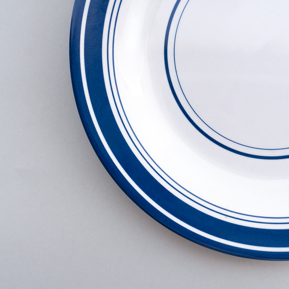 MARINA:Dinner Plate / LK Blue Lines (φ22.5cm)