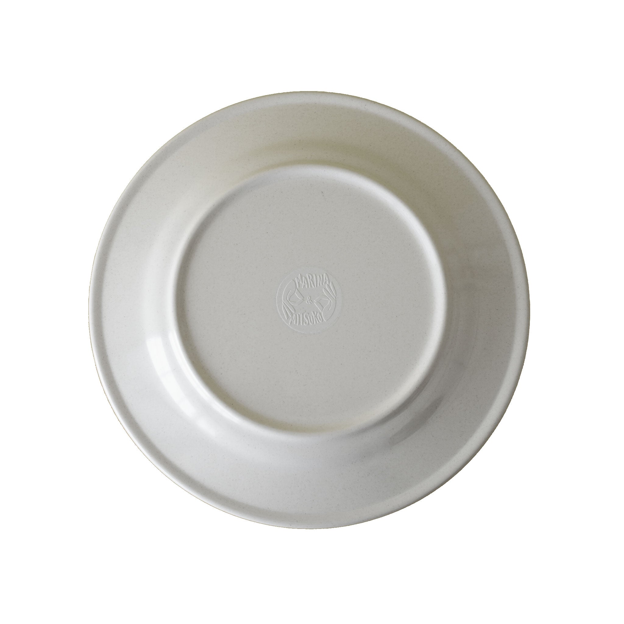 MARINA:Dinner Plate / Green Basket (φ22.5cm)