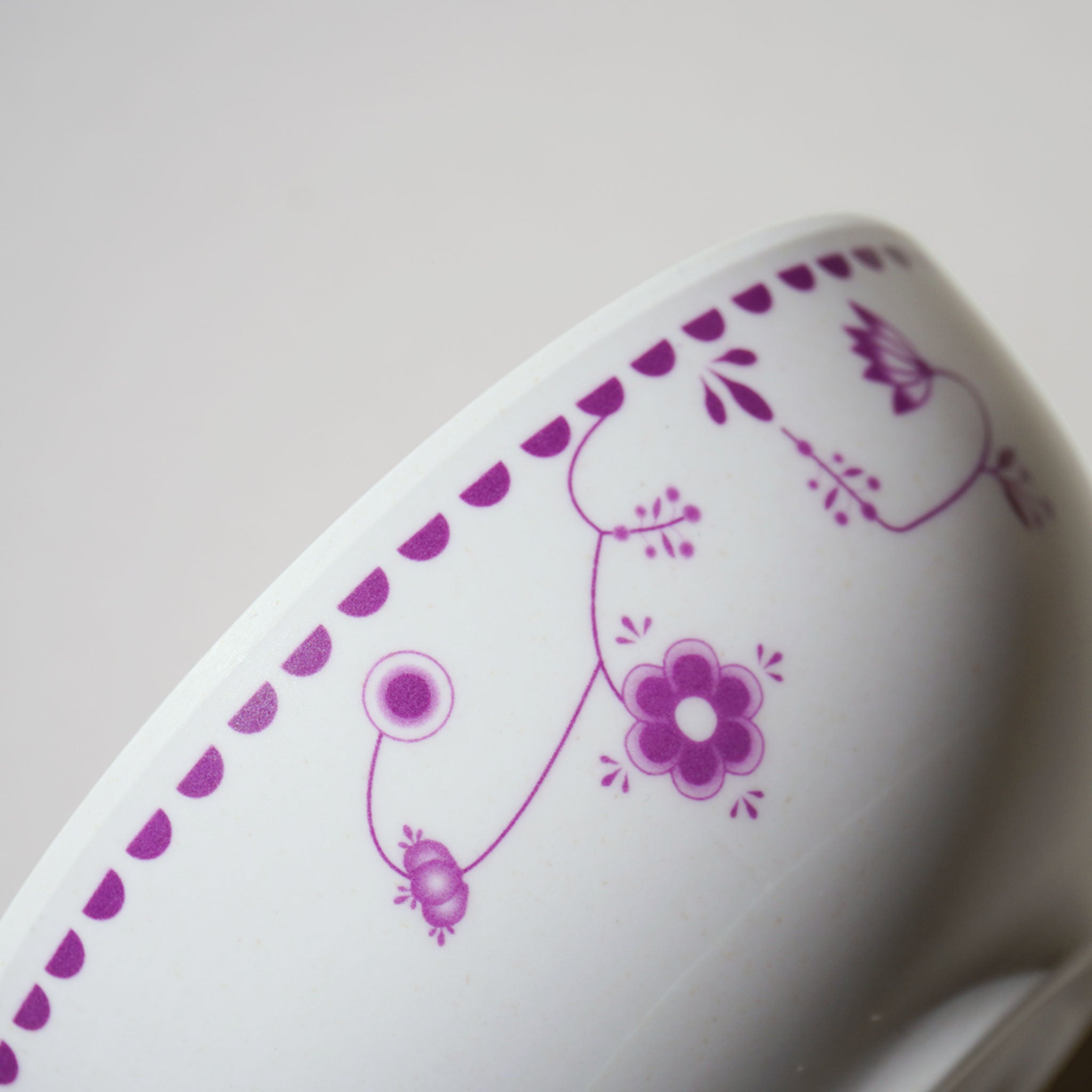 MITSUKO:Bowl / Purple Blossom (φ10.5cm)