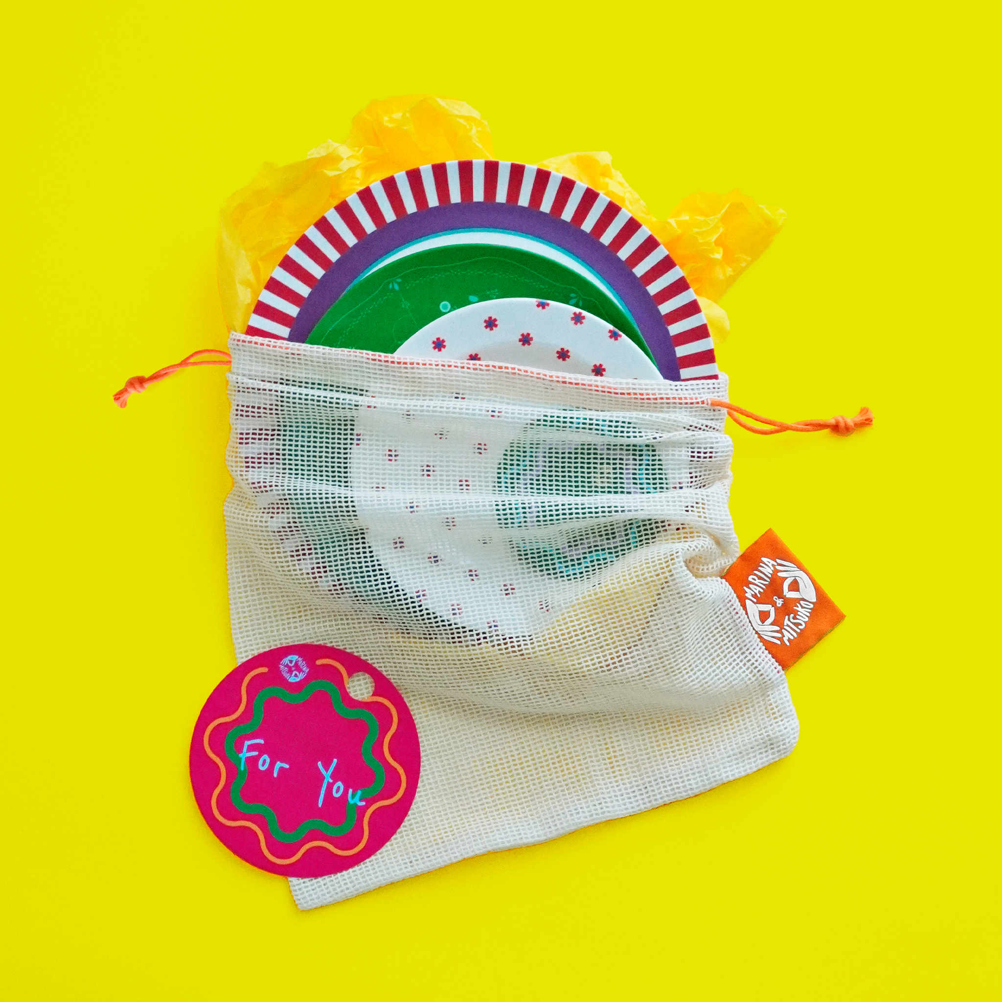 Mesh Bag Wrapping