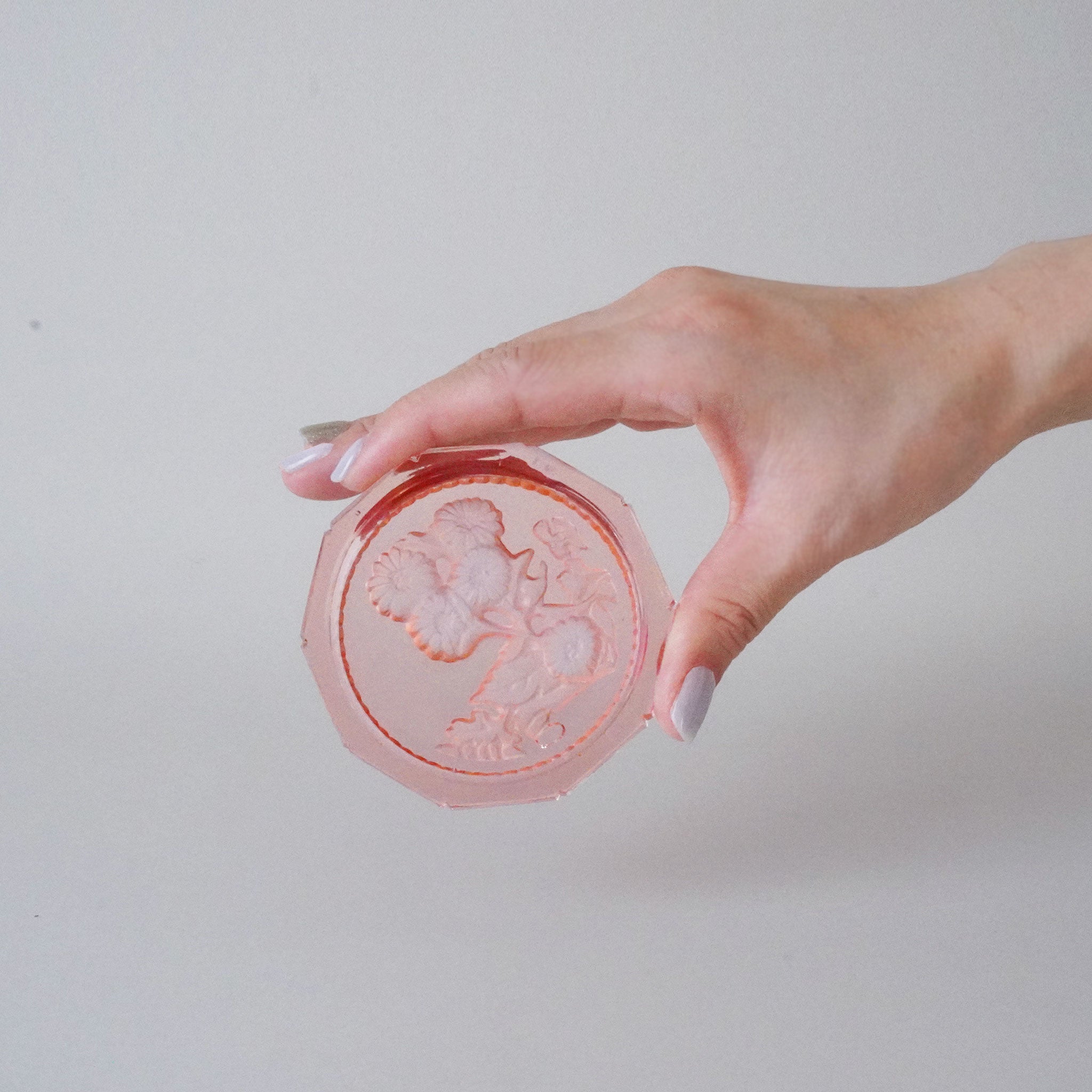 MINI DISH - PINK FLOWER