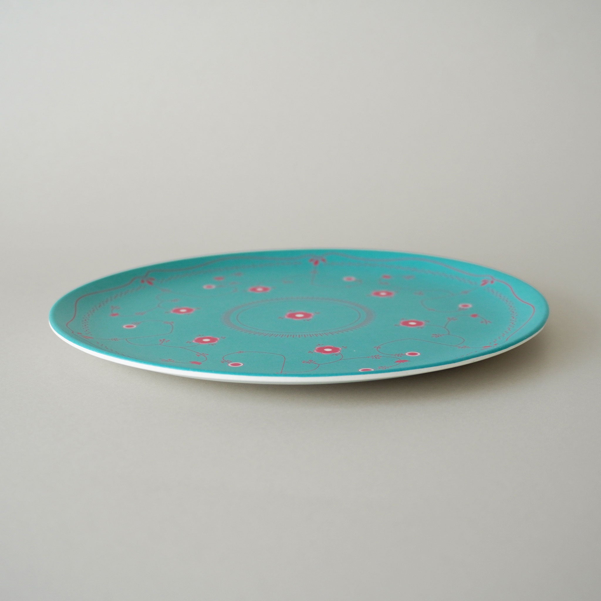 MITSUKO:Side Plate / Blue Blossom (φ20cm)