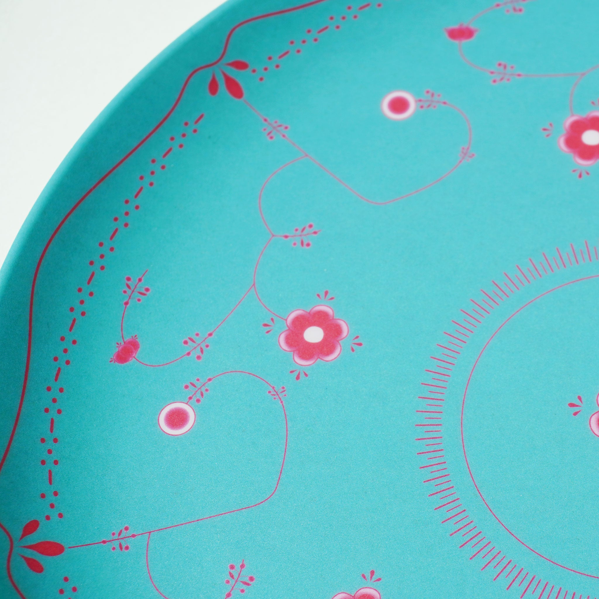 MITSUKO:Side Plate / Blue Blossom (φ20cm)