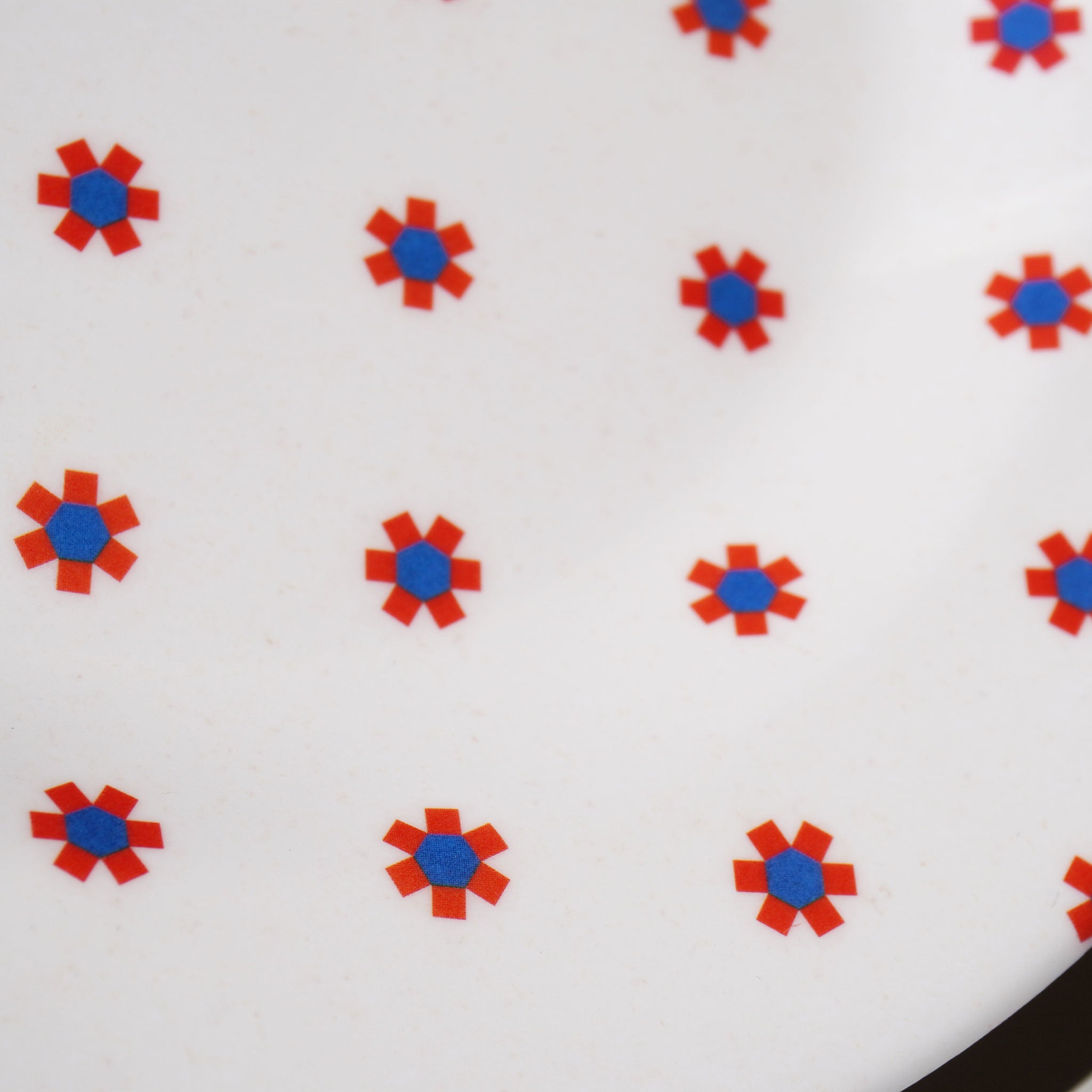 MARINA:Side Plate / Beaded Flower (φ17.4cm)