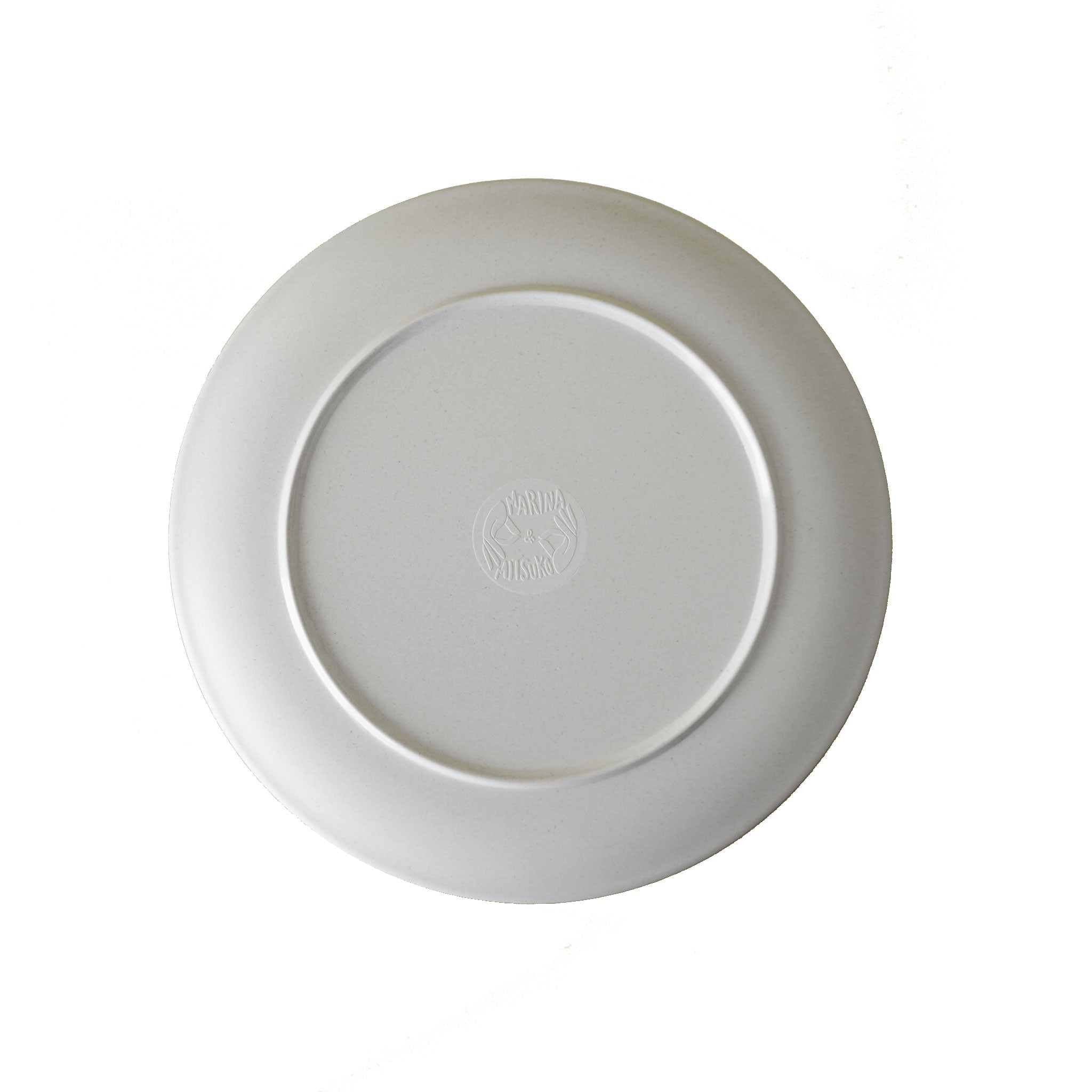MITSUKO:Side Plate / Blue Wavy Rim (φ20cm)