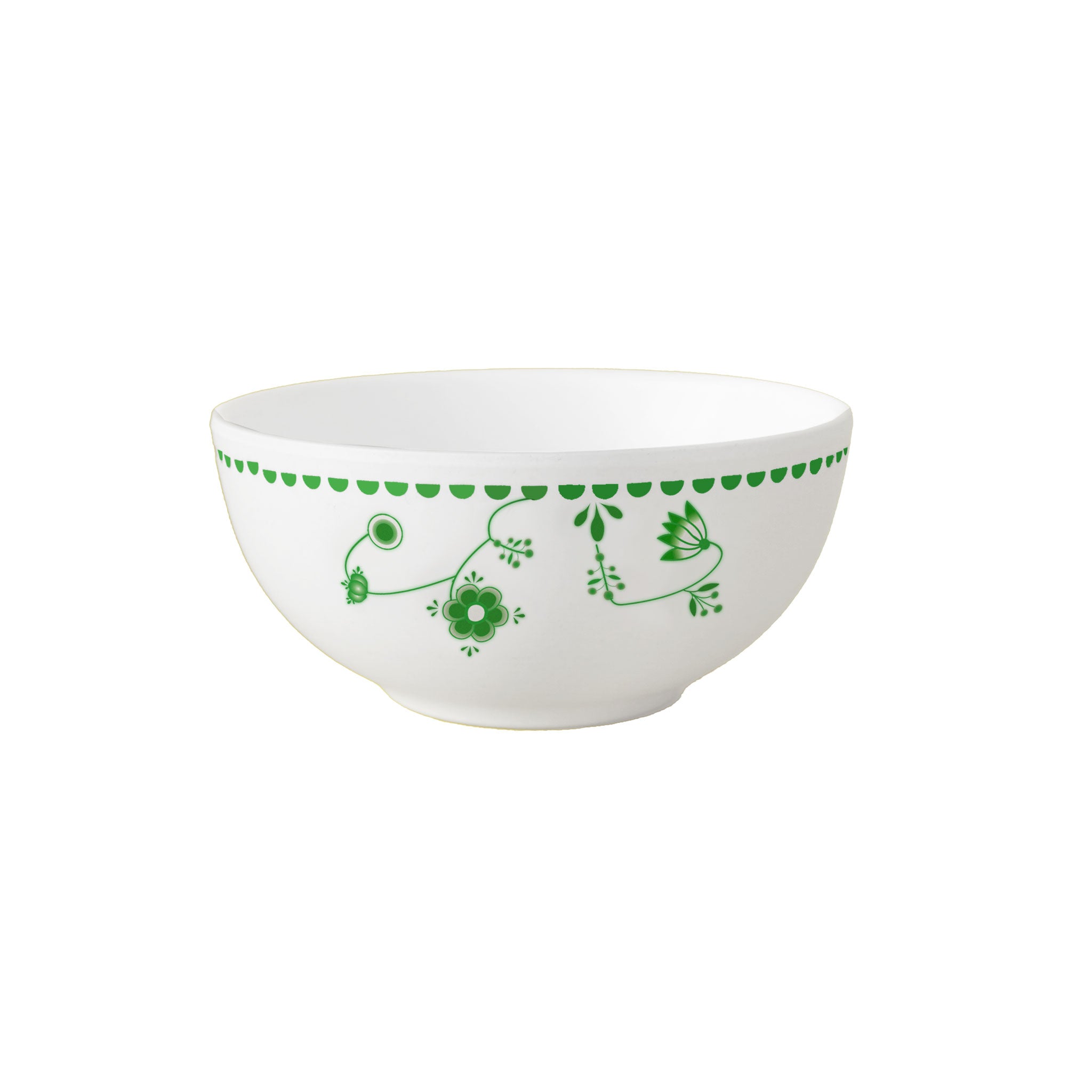 MITSUKO: Bowl / Green Blossom (φ10.5cm)