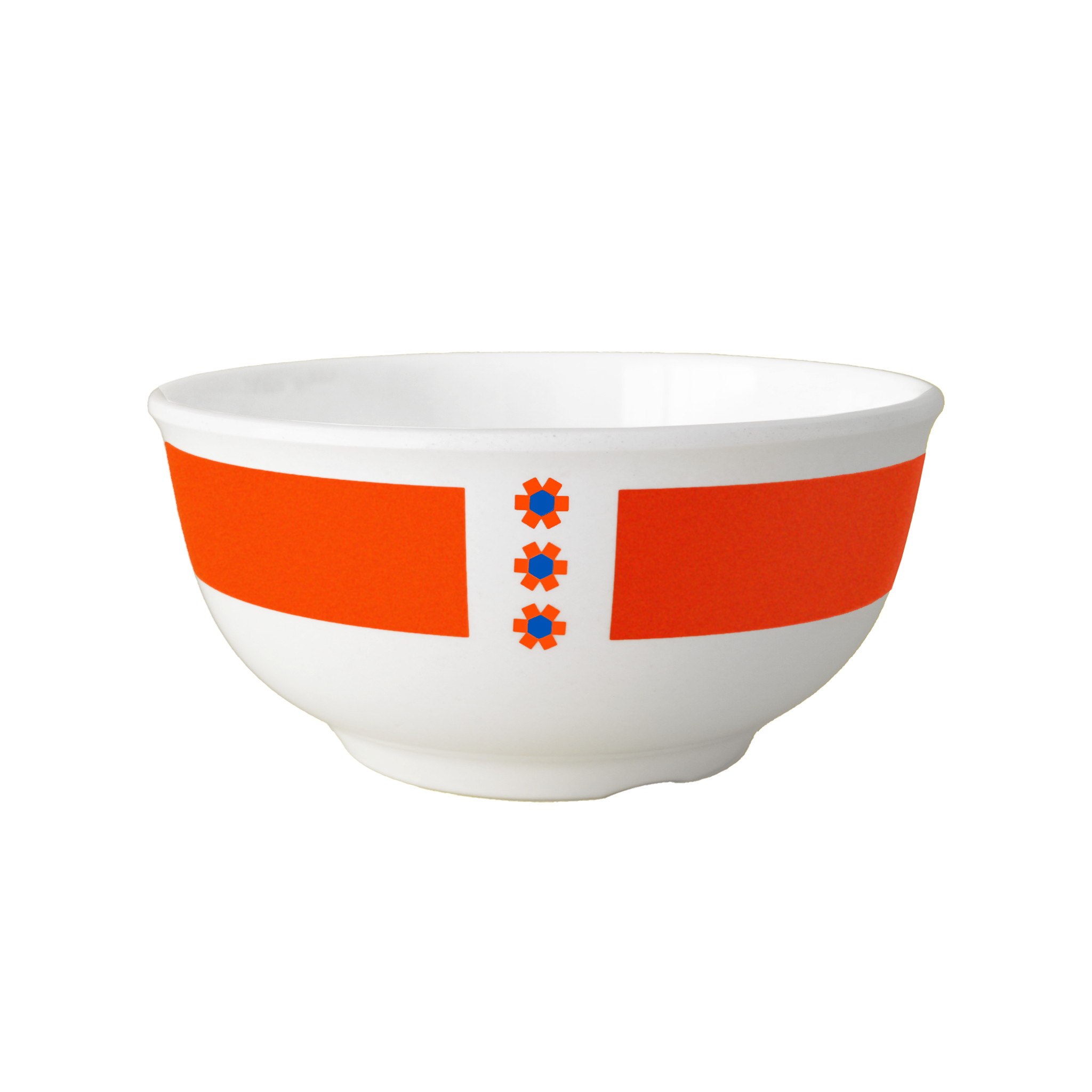 MARINA:Bowl / Orange Flower (φ16.5cm)
