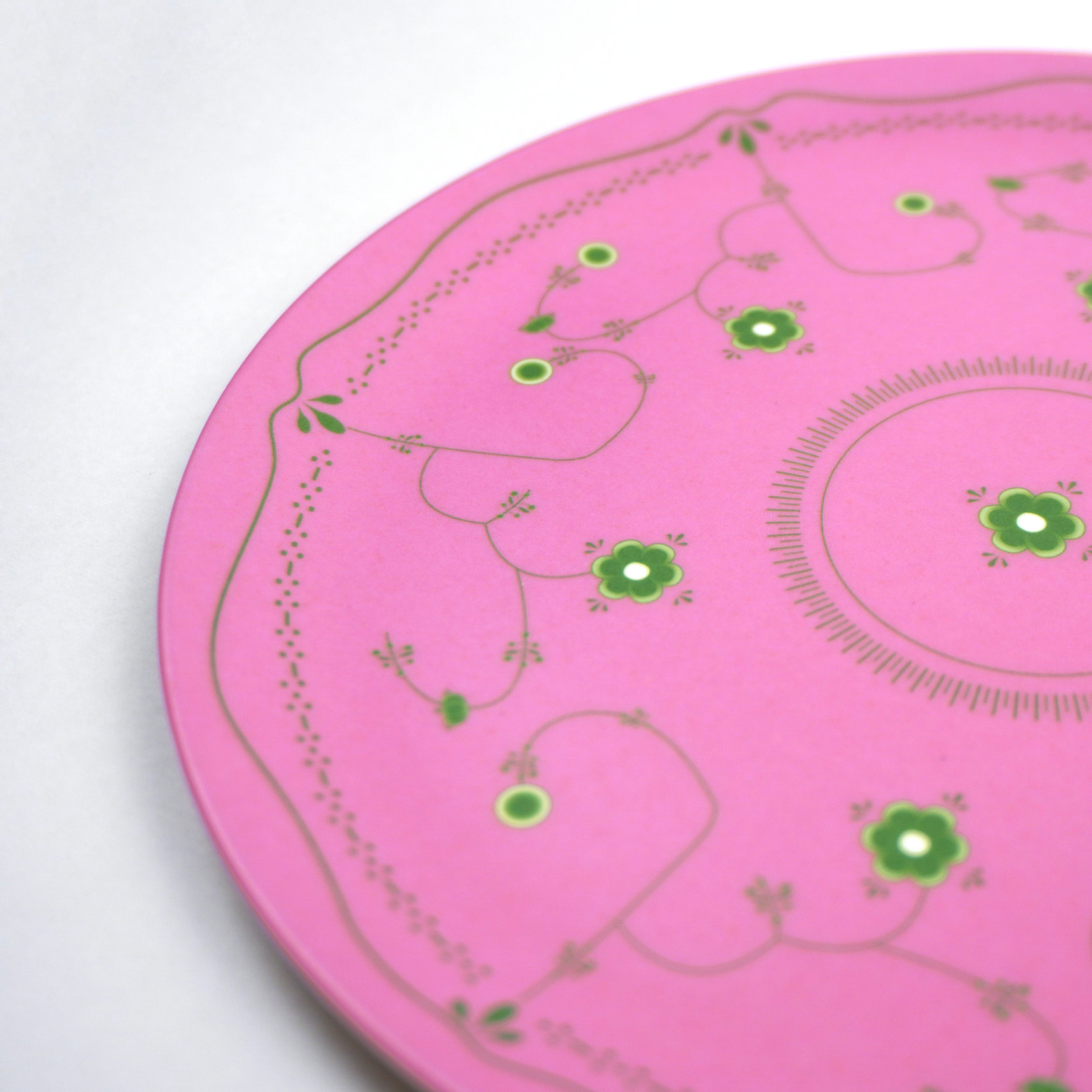 MITSUKO:Side Plate / Pink Blossom (φ20cm)