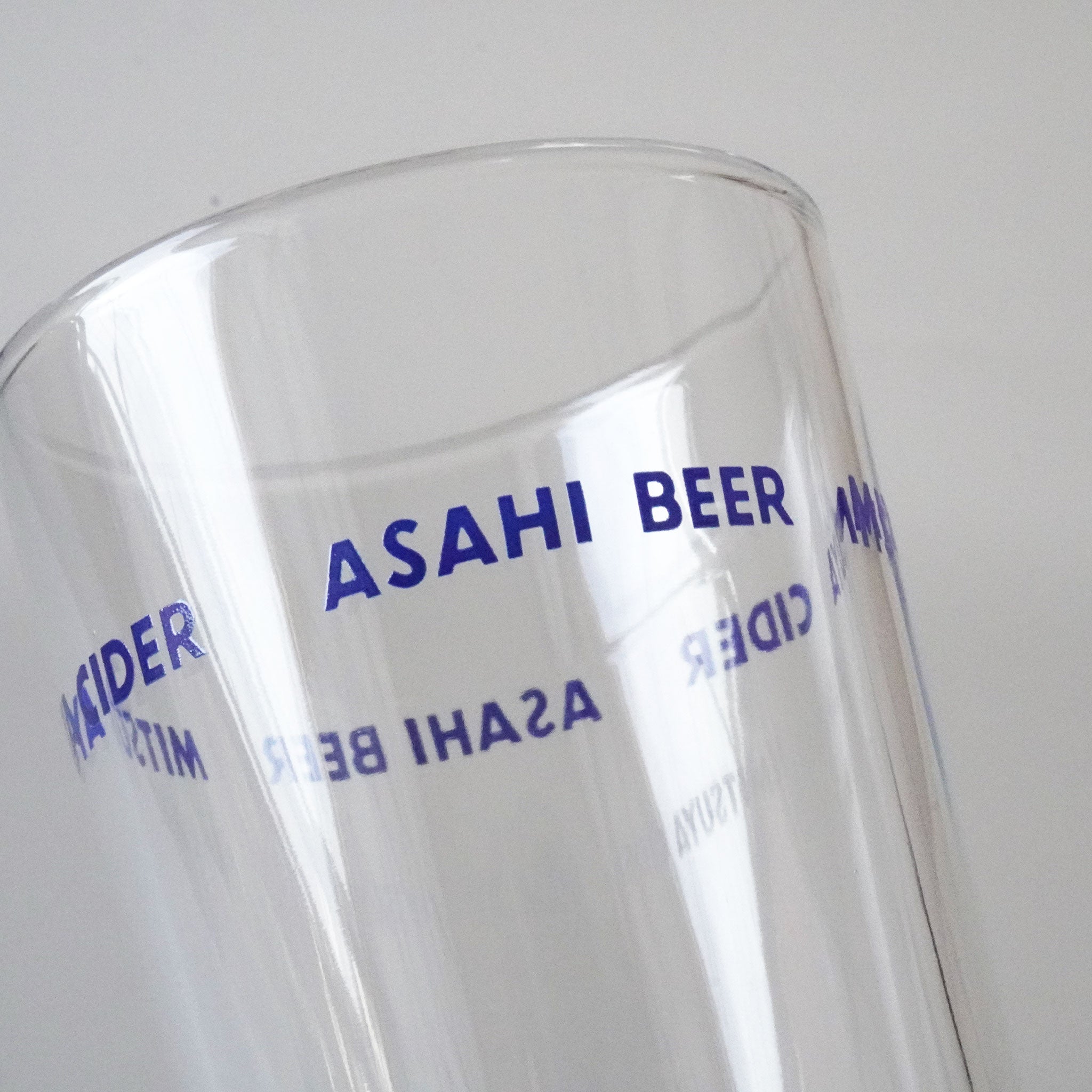 GLASS - ASAHI  BEER・MITSUYA CIDER / BLUE