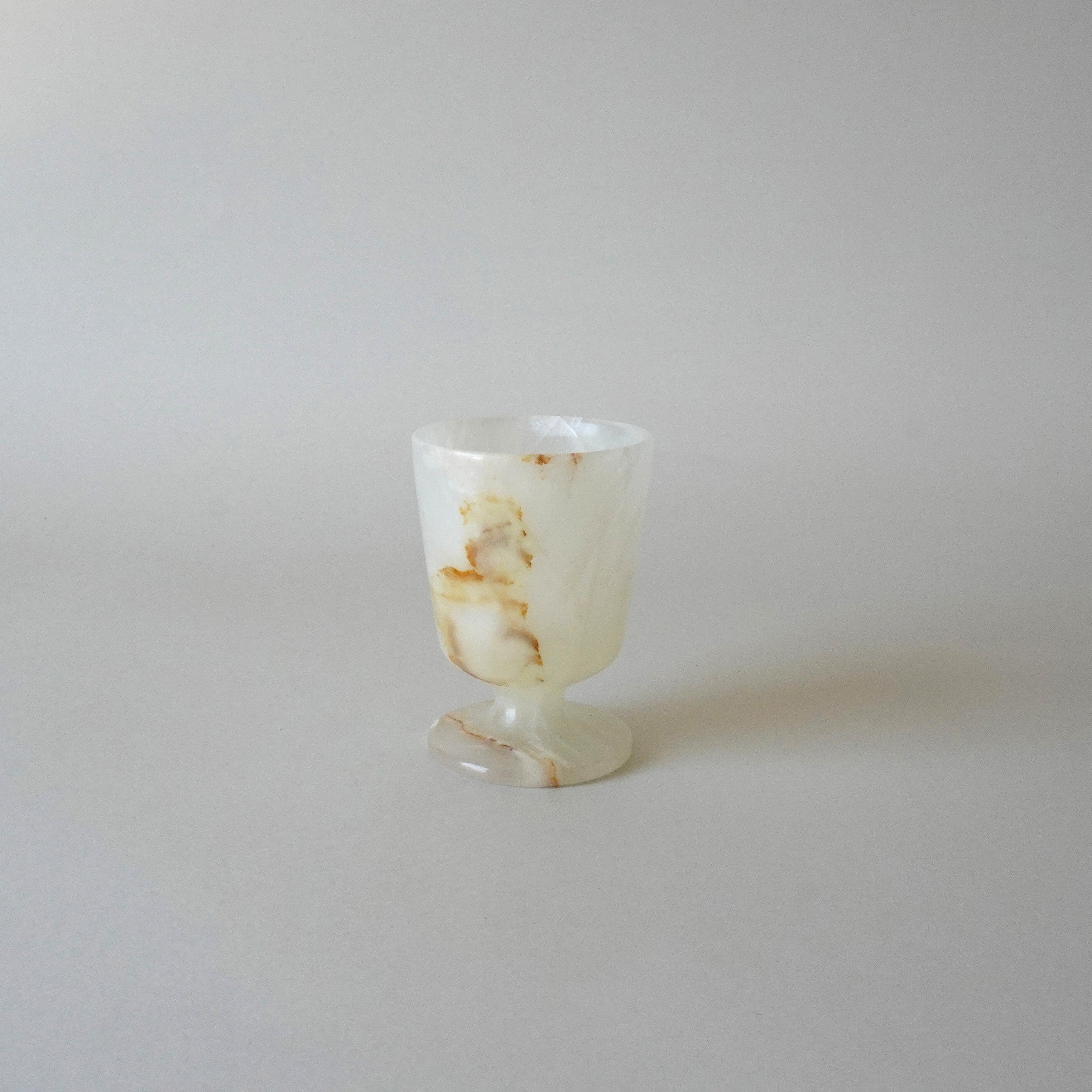 GOBLET - STONE MINI GOBLET / IVORY