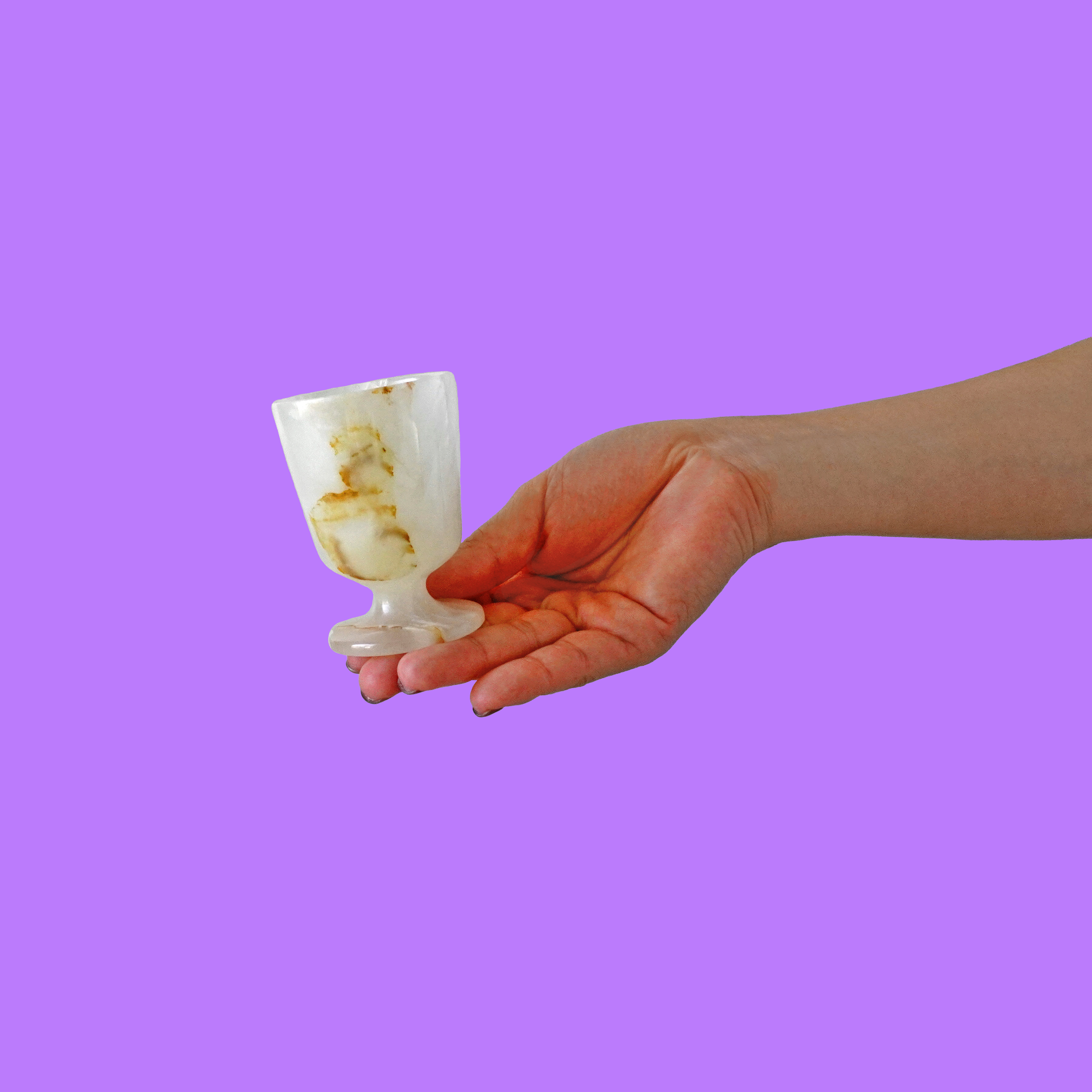 GOBLET - STONE MINI GOBLET / IVORY