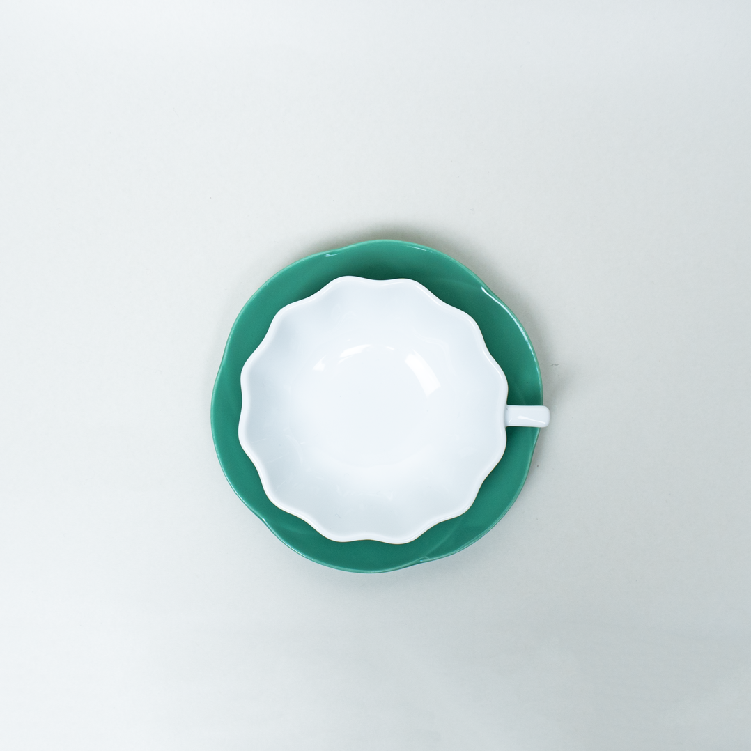 CUP&SAUCER - LOTUS CUP & SAUCER