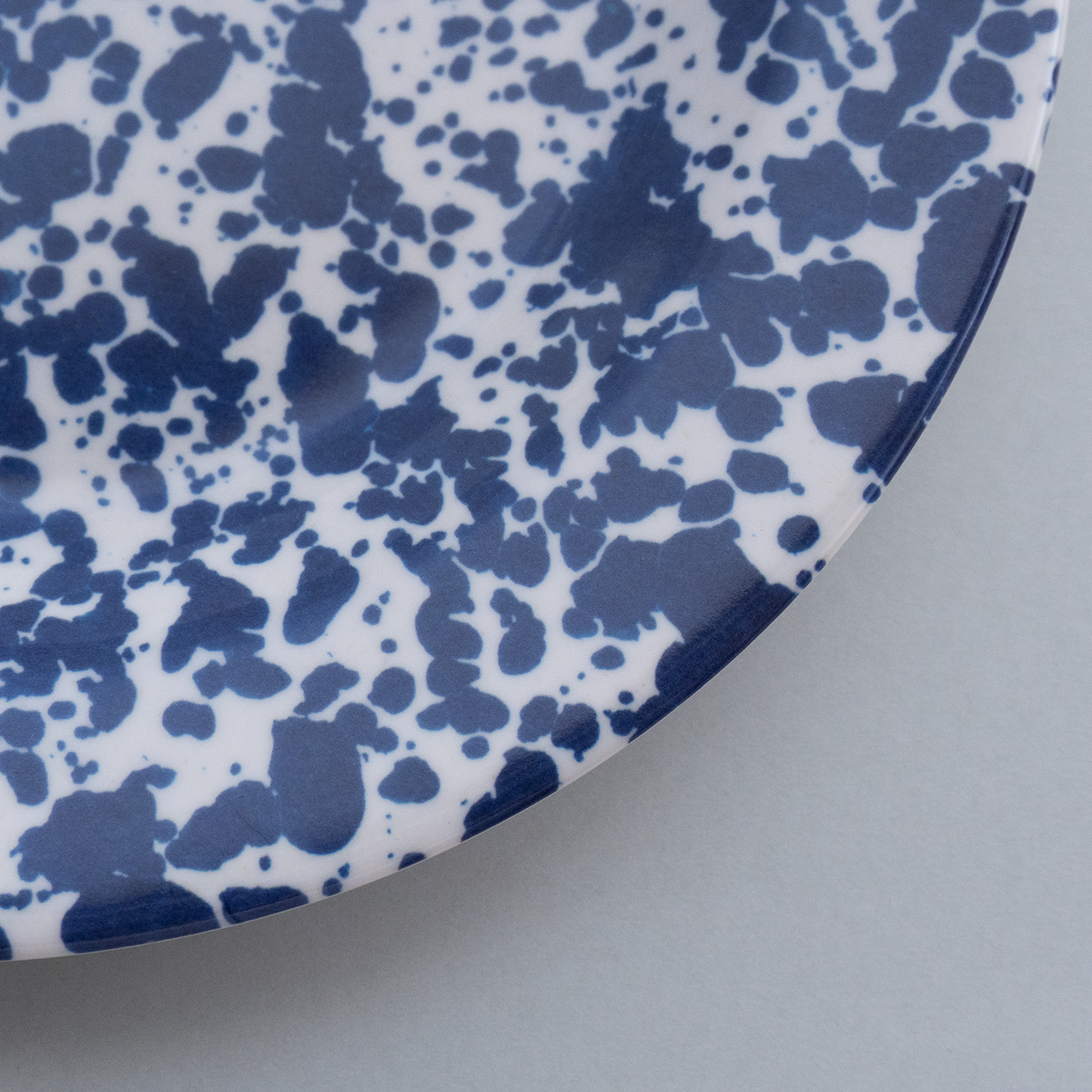 MARINA：Side Plate / LK Blue Splatter (φ17.4cm)