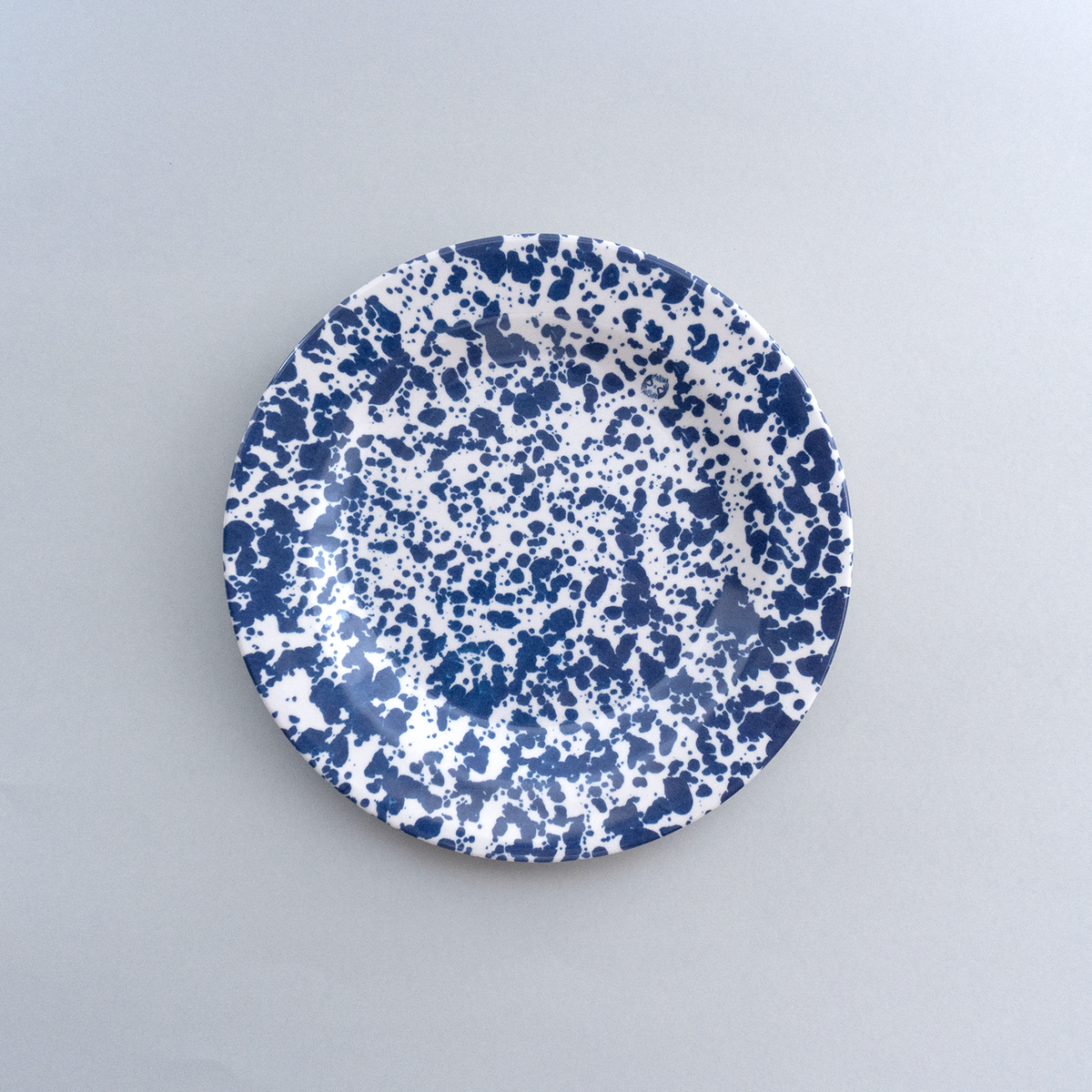 MARINA：Side Plate / LK Blue Splatter (φ17.4cm)