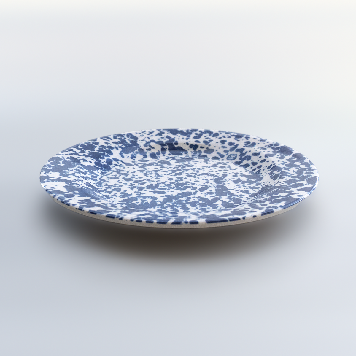 MARINA：Side Plate / LK Blue Splatter (φ17.4cm)
