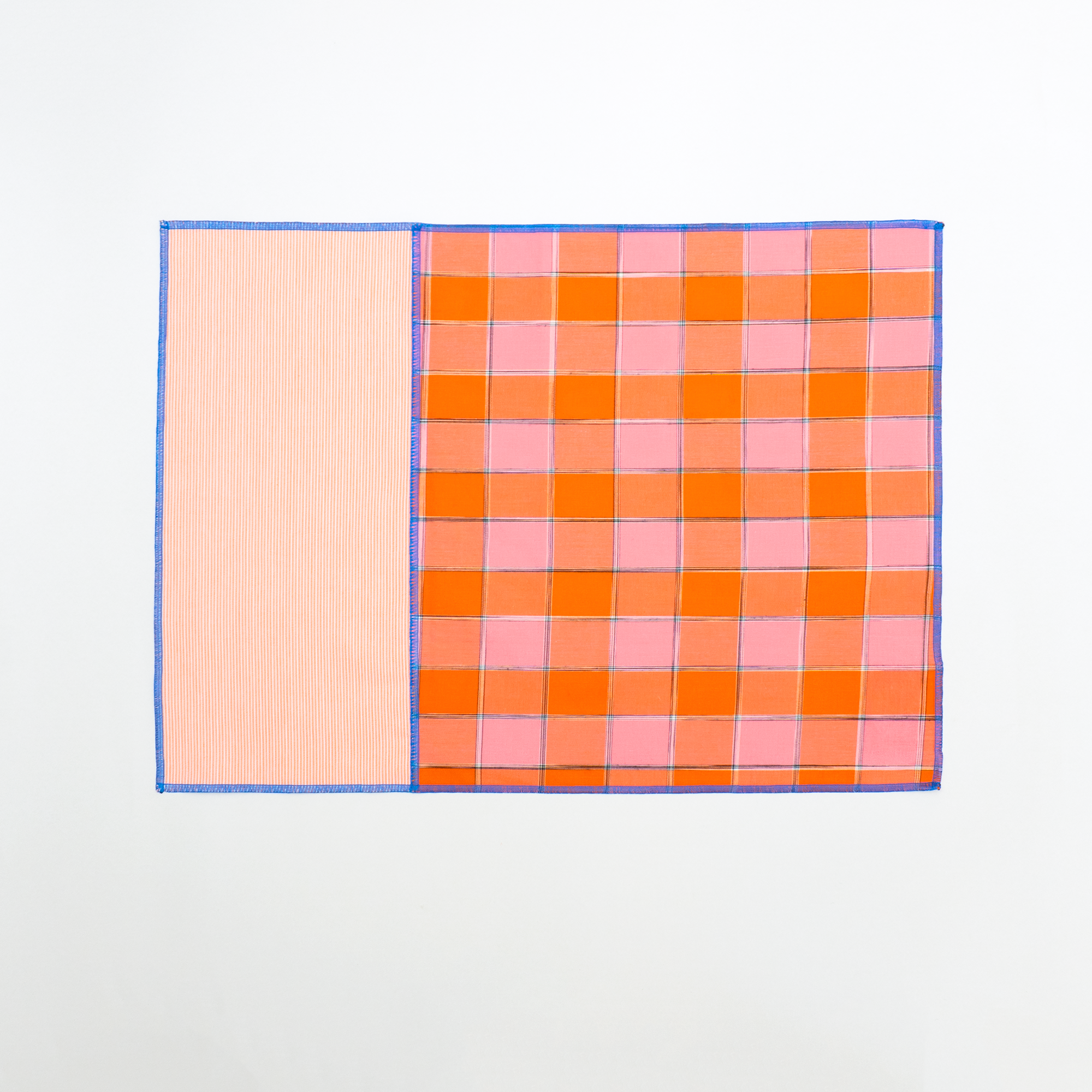 Placemat : BISHU / Orange+Check