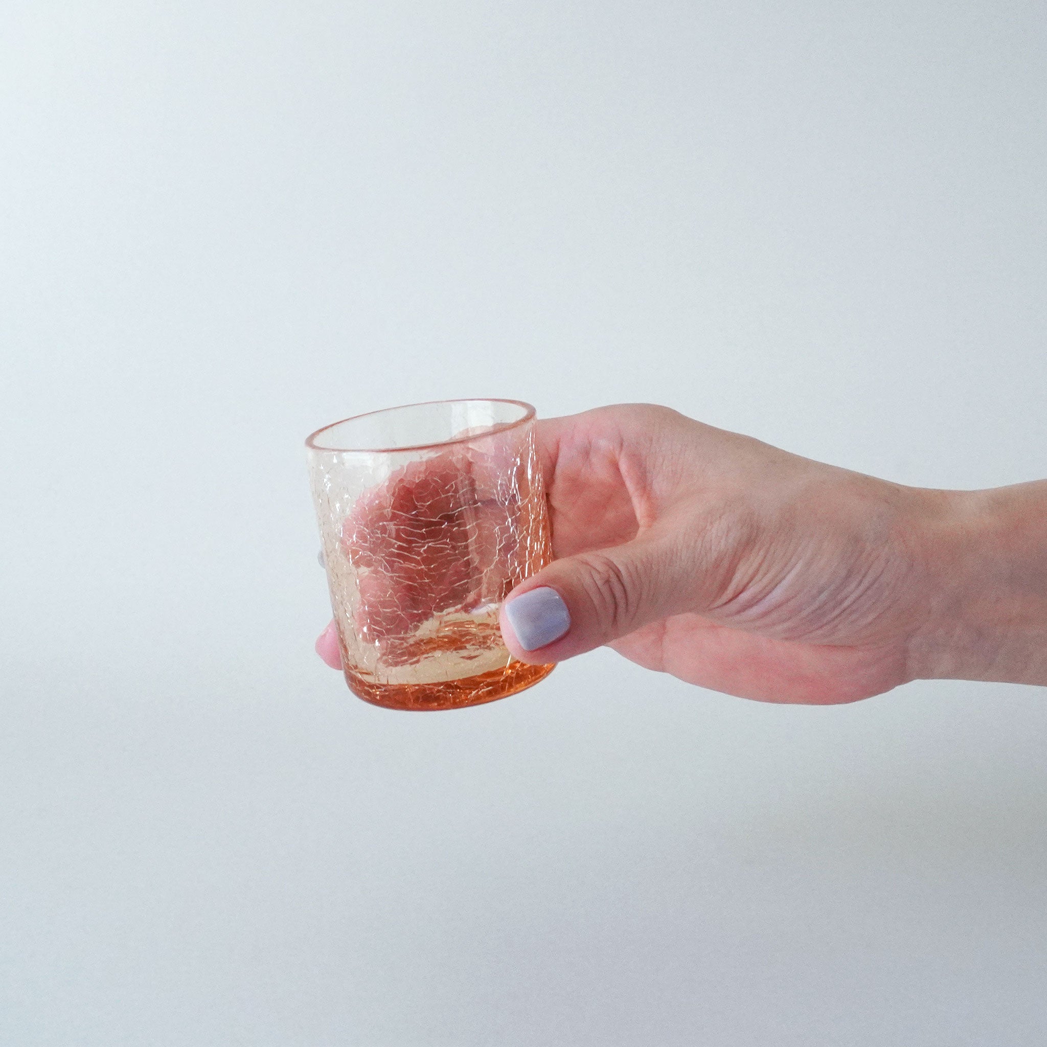 GLASS - SHOT GLASS / ORANGE