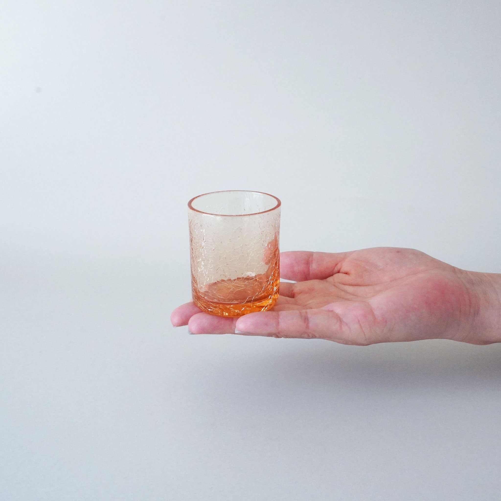 GLASS - SHOT GLASS / ORANGE