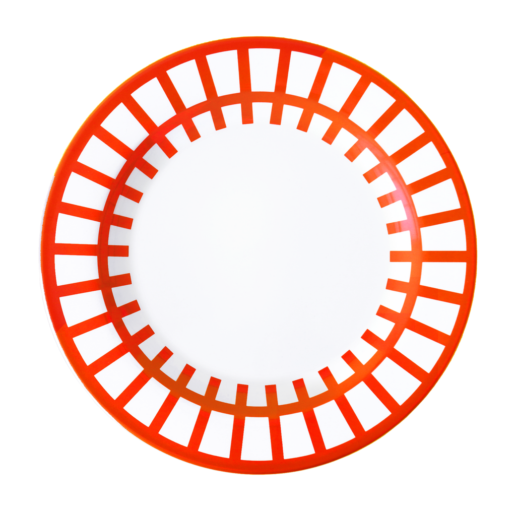 MARINA：Dinner Plate / Orange Basket (φ22.5cm)