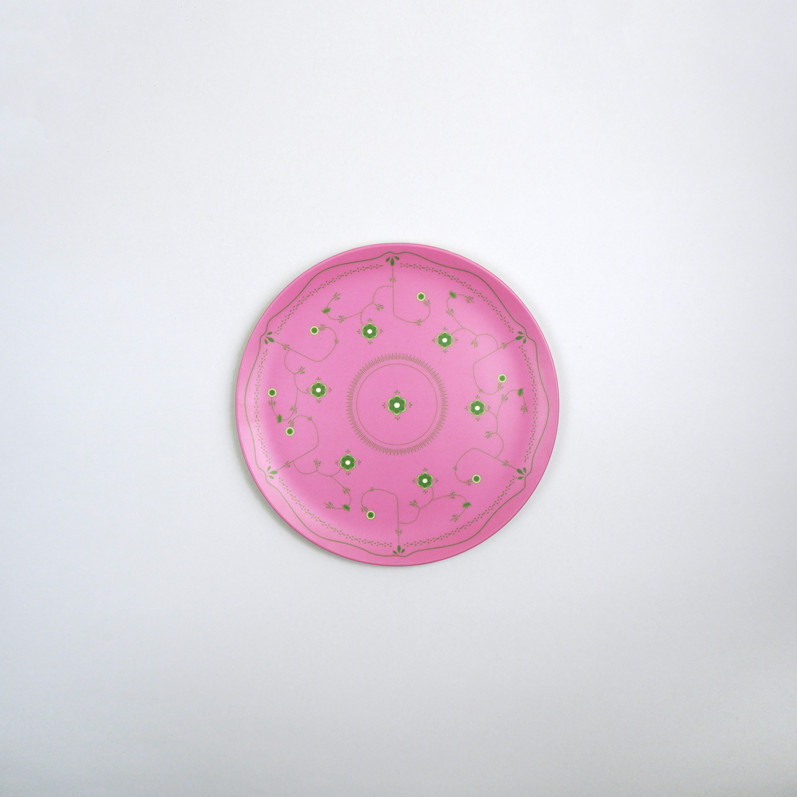 MITSUKO：Side Plate / Pink Blossom (φ20cm)