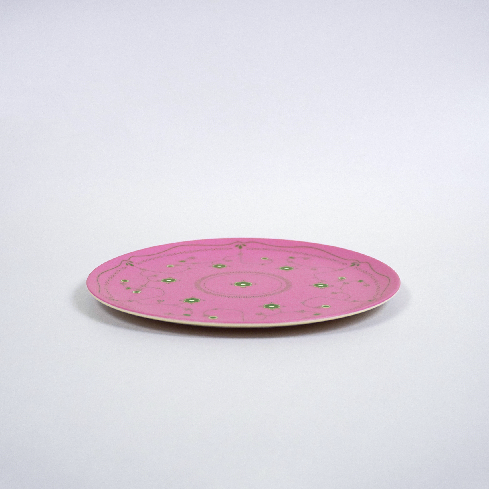 MITSUKO：Side Plate / Pink Blossom (φ20cm)